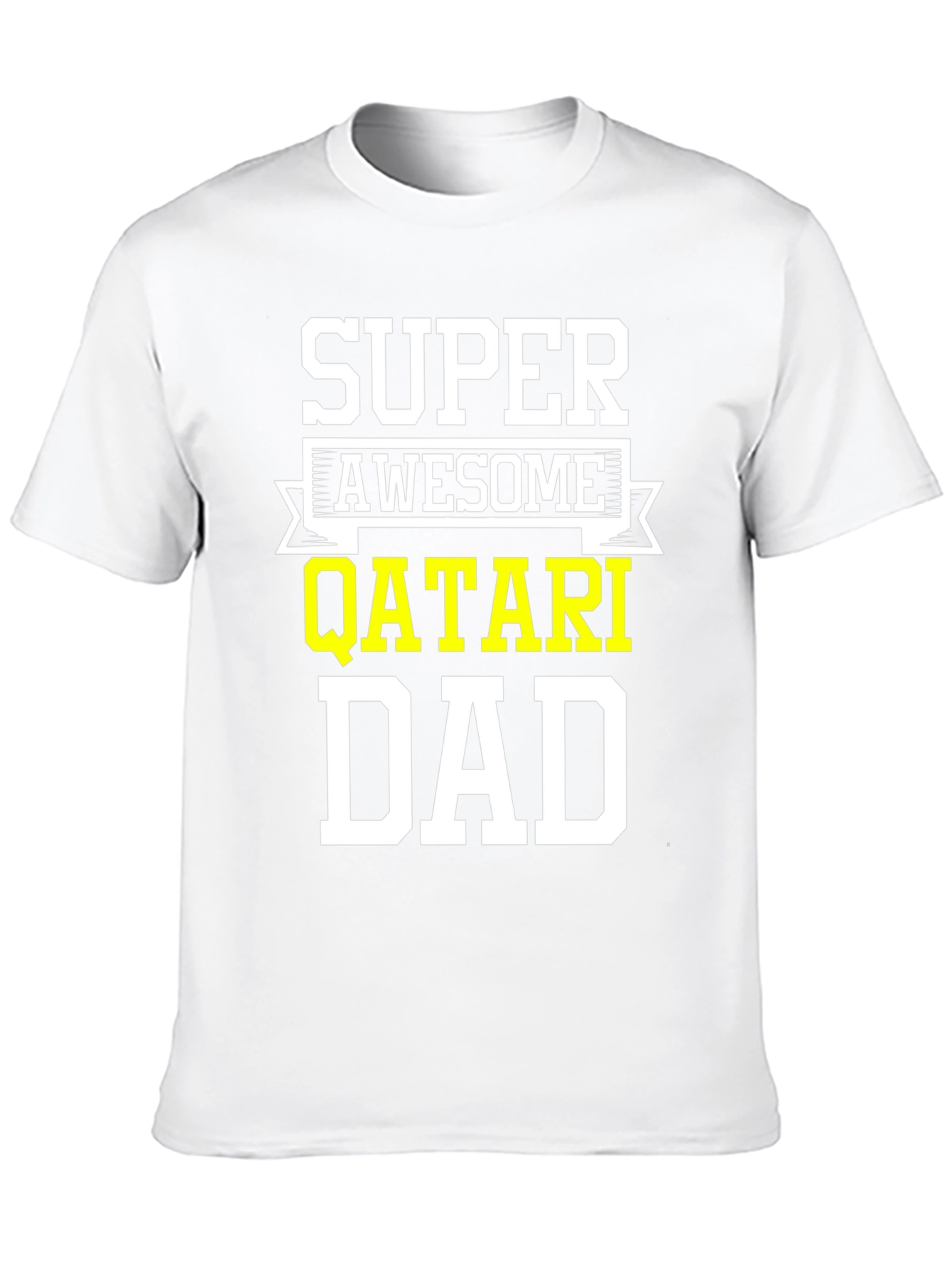 Super Awesome Qatari Dad T-Shirt