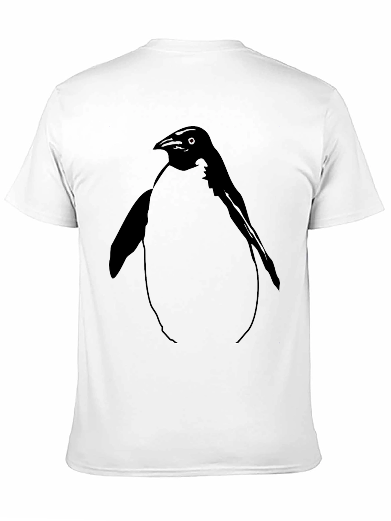 Penguin Graphic Black T-Shirt - Unisex Style