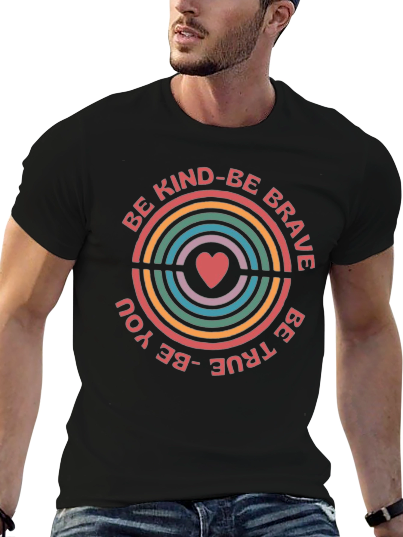 Be Kind Brave True Graphic Tee