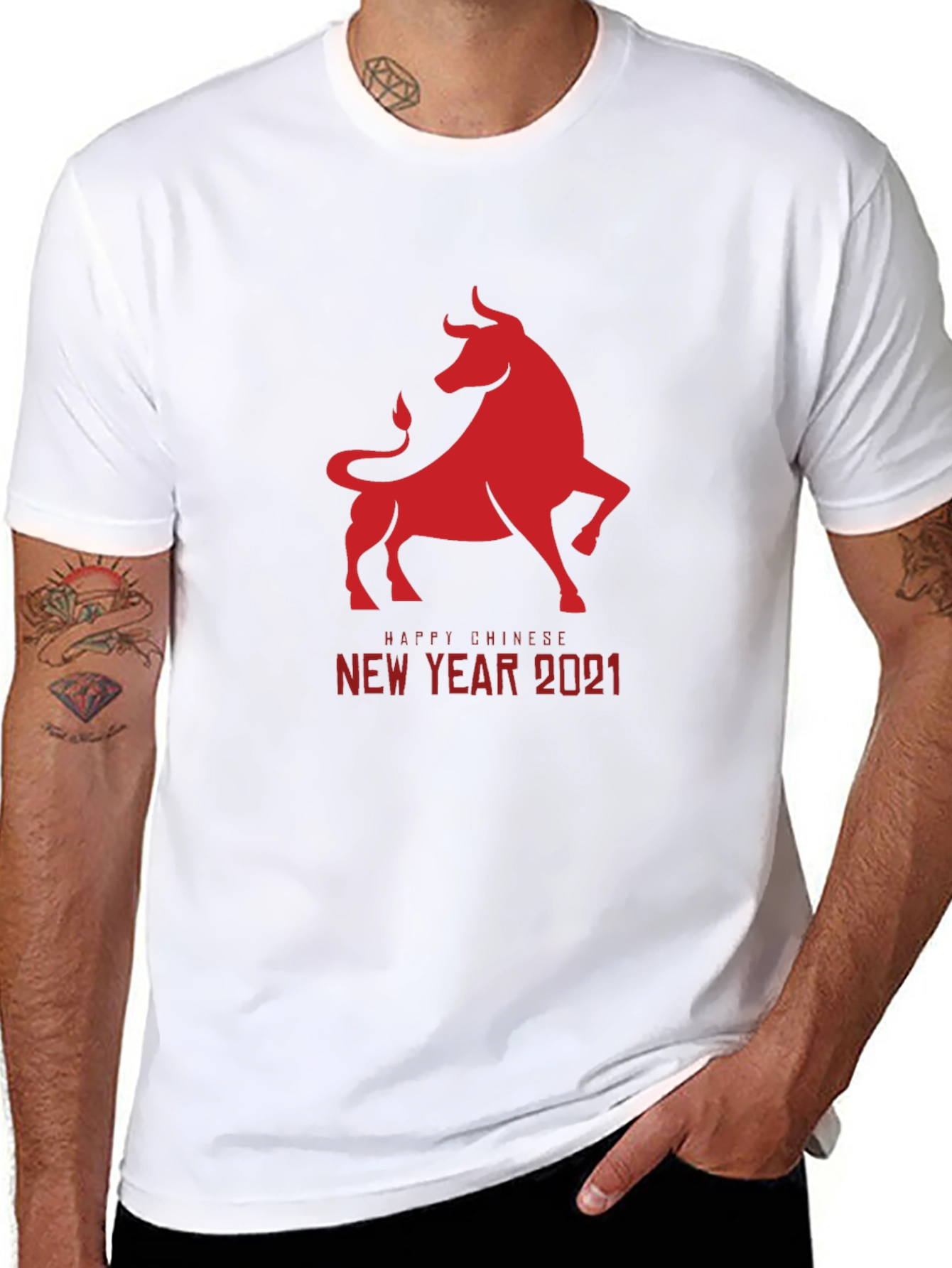 Year of the Ox 2021 Chinese New Year T-Shirt