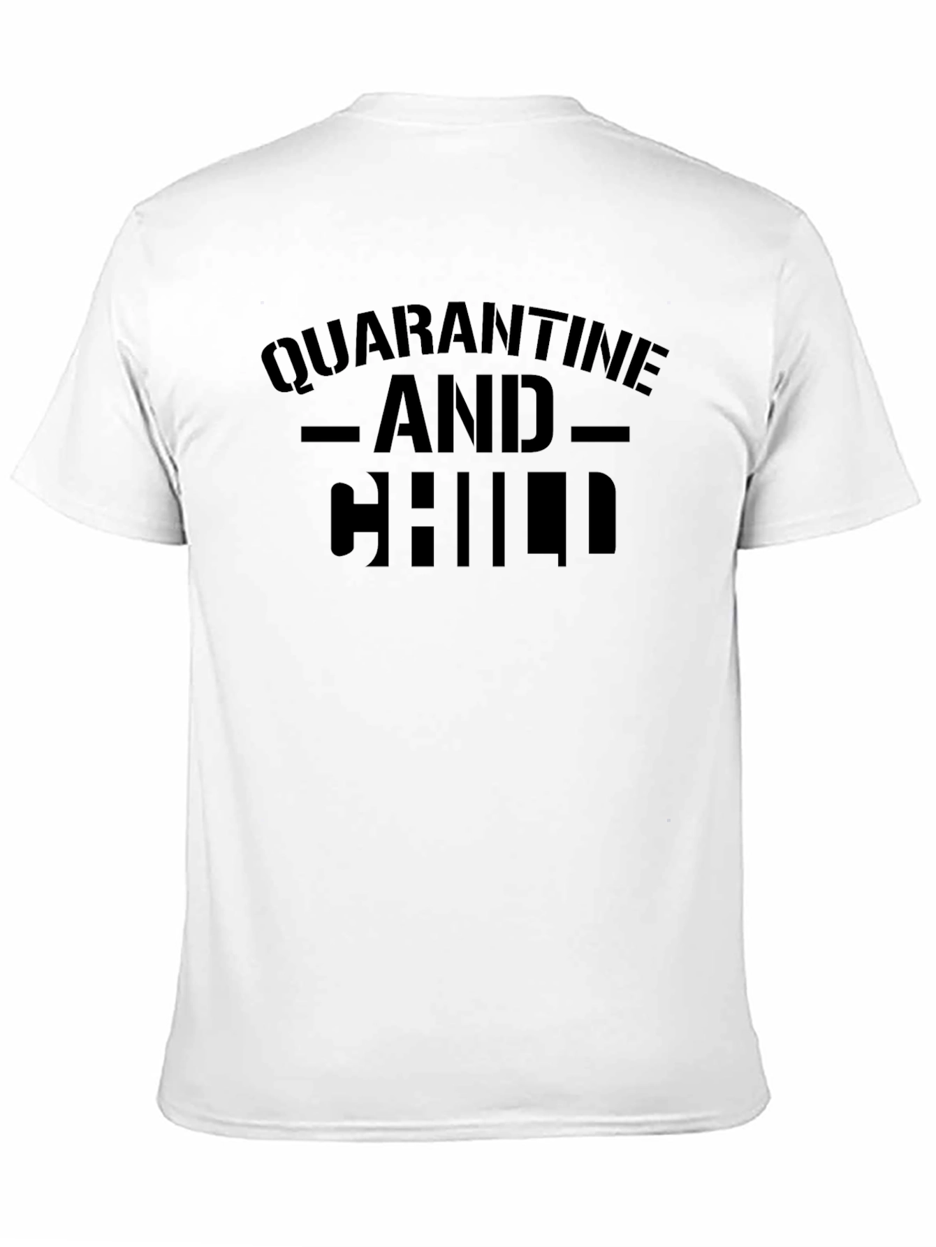 Quarantine and Chill Black T-Shirt