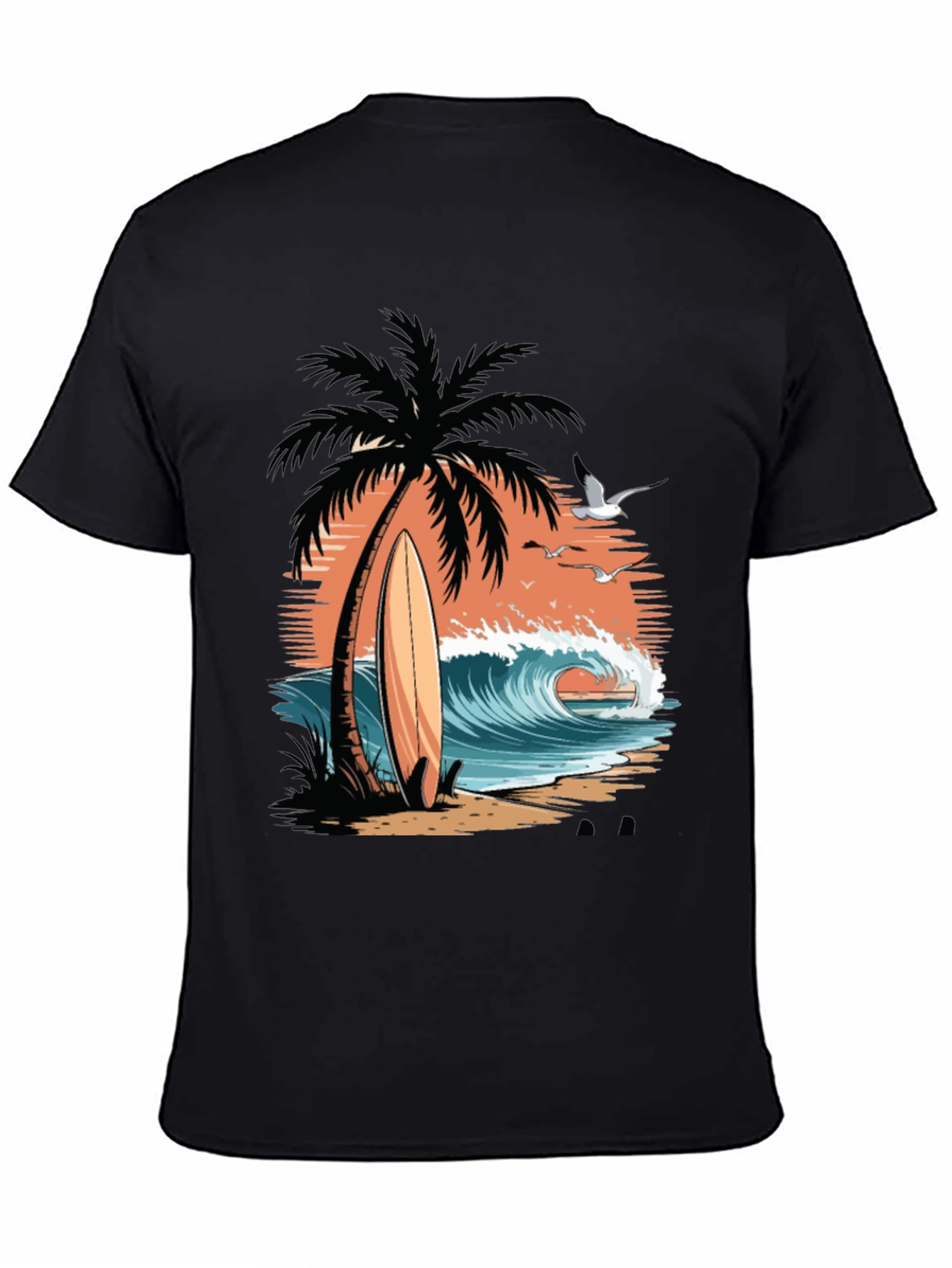 Surfs Up Tee - Beach Vibes T-Shirt