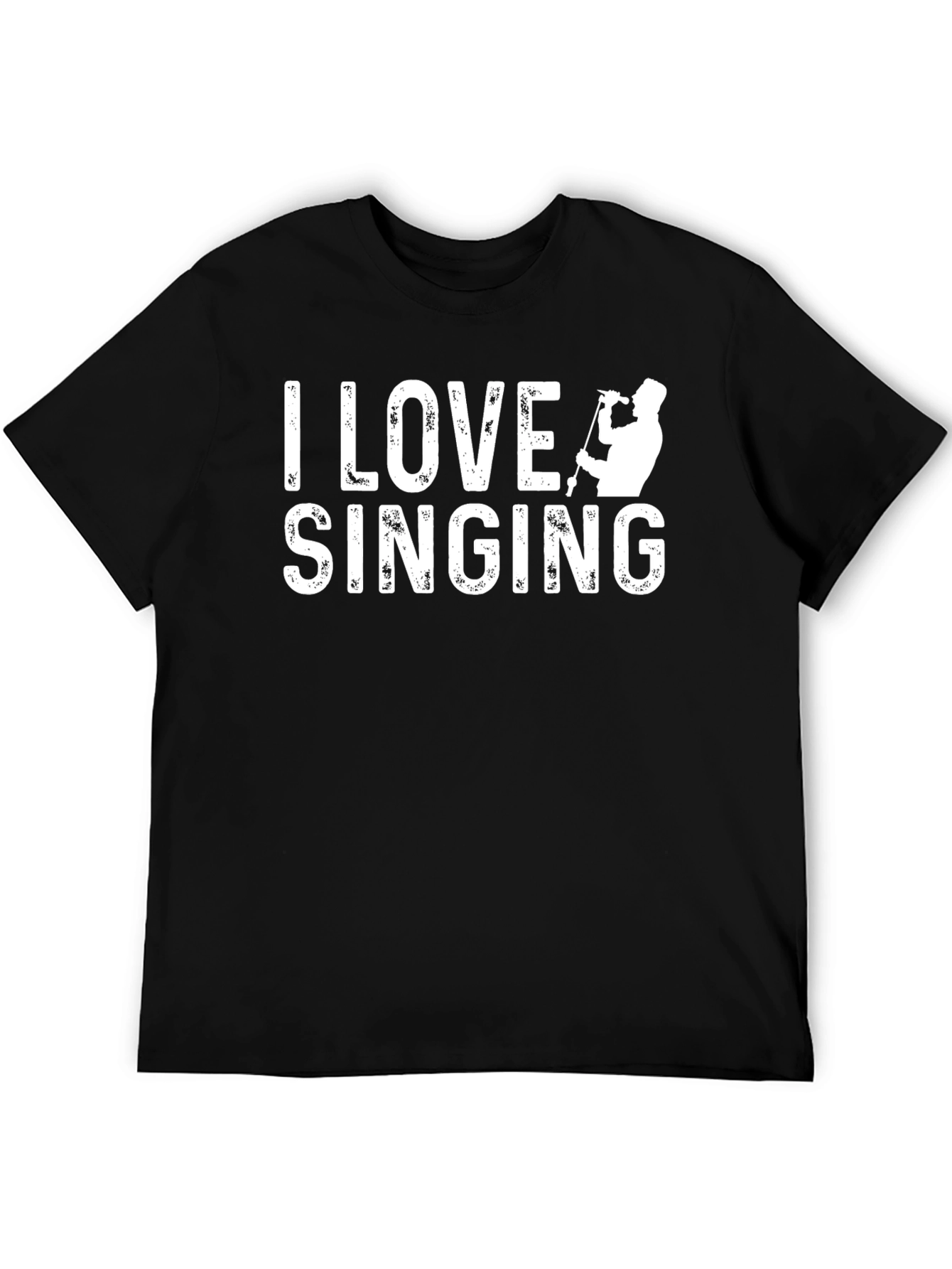 I Love Singing T-Shirt - Music Lover Tee