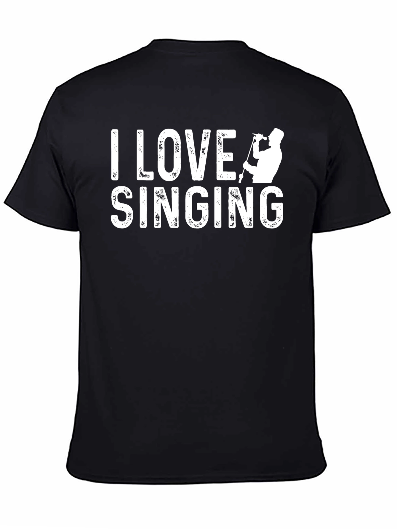I Love Singing T-Shirt - Music Lover Tee
