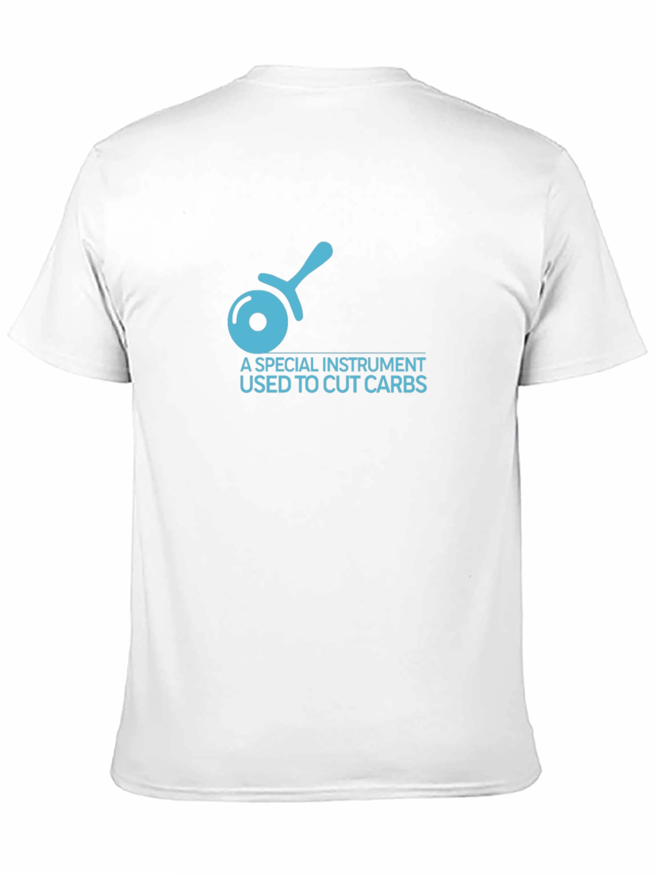 Funny Cut Carbs Graphic T-Shirt - Black