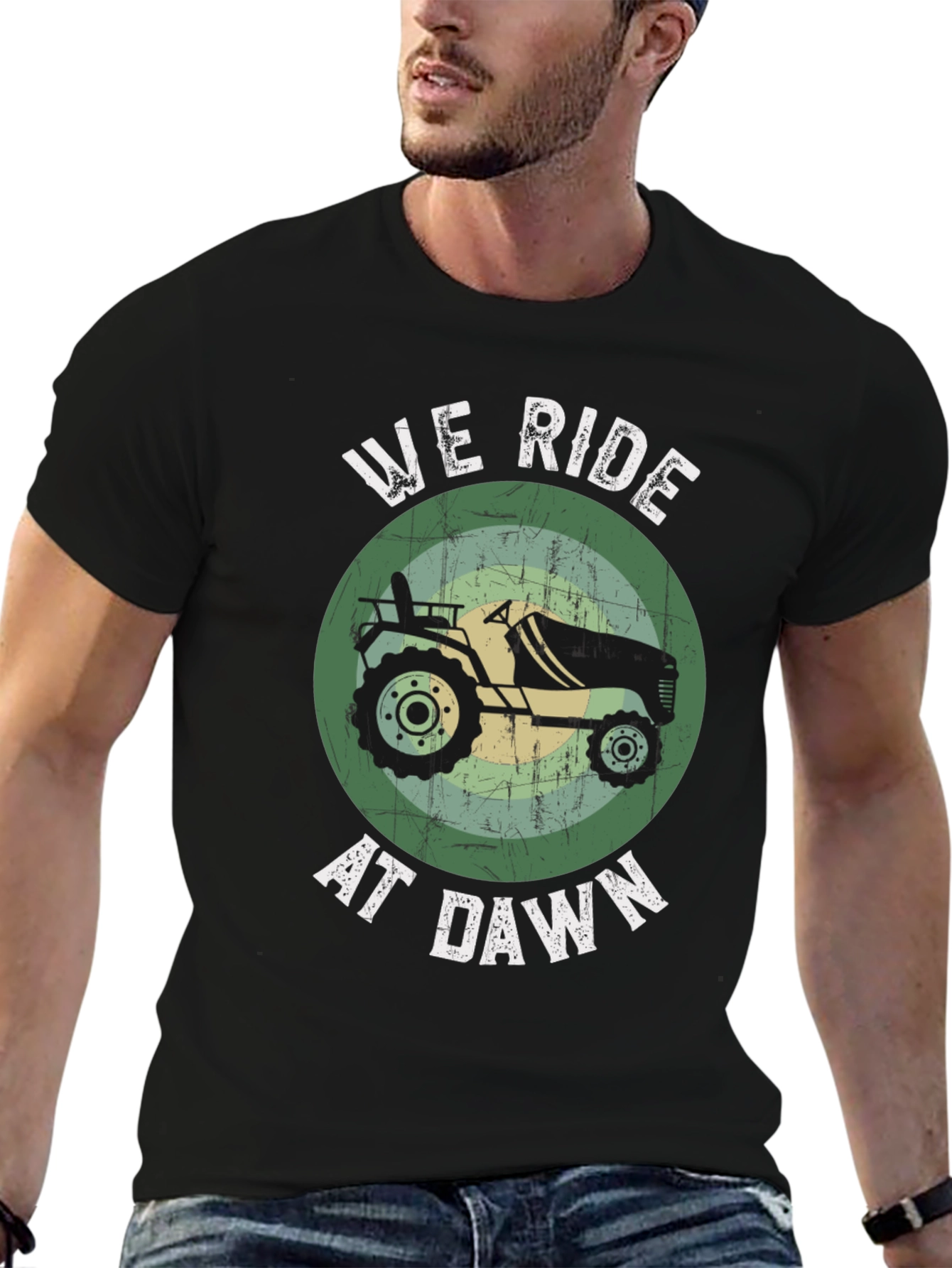 We Ride At Dawn Mens Graphic Tee