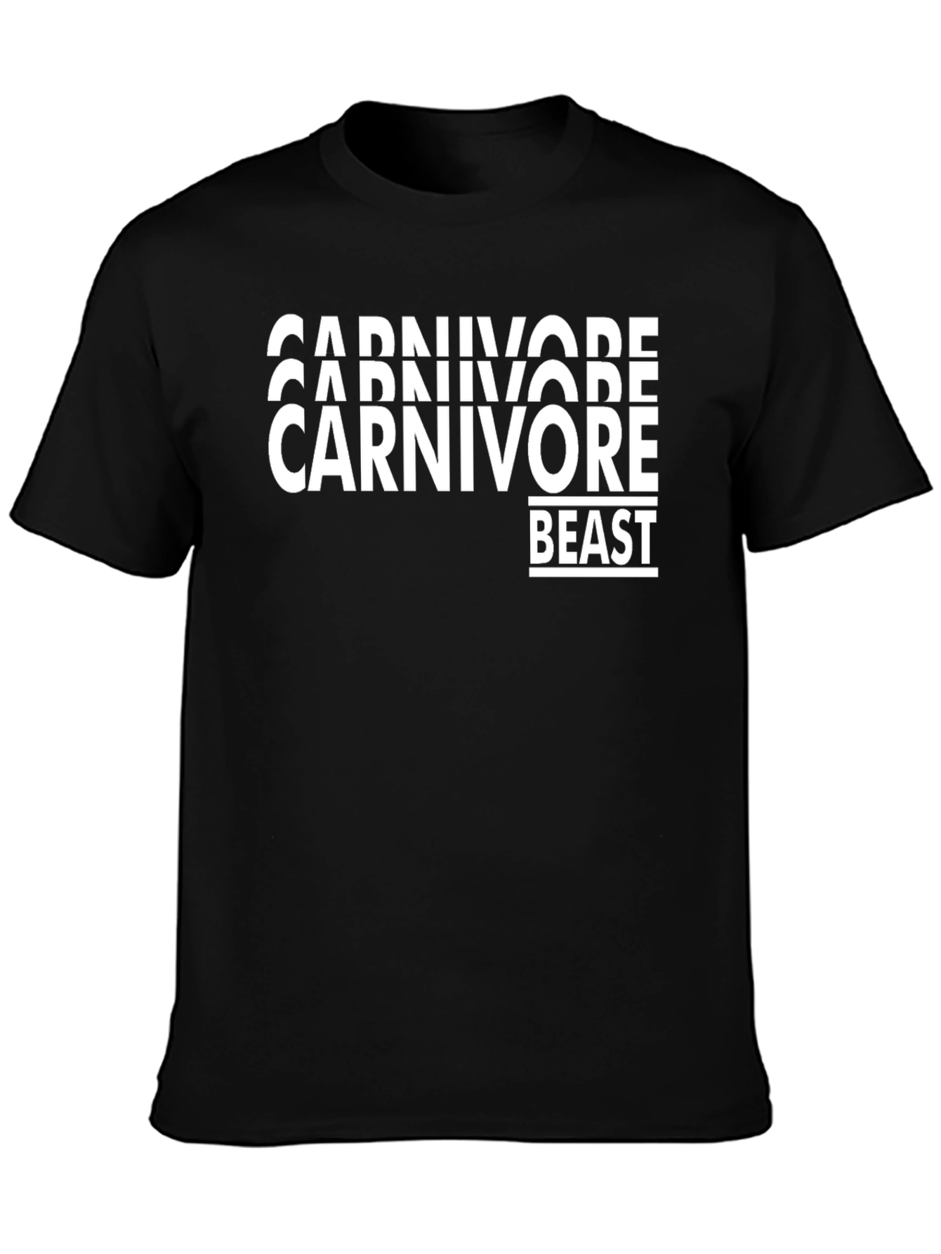 Carnivore Beast Black T-Shirt