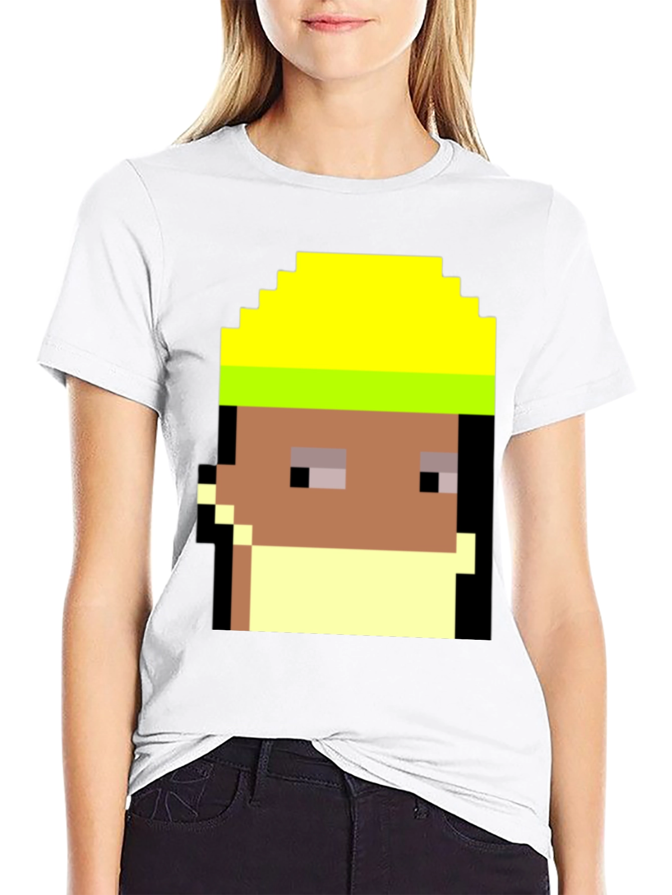 Pixel Art Character T-Shirt - Retro Gamer Style
