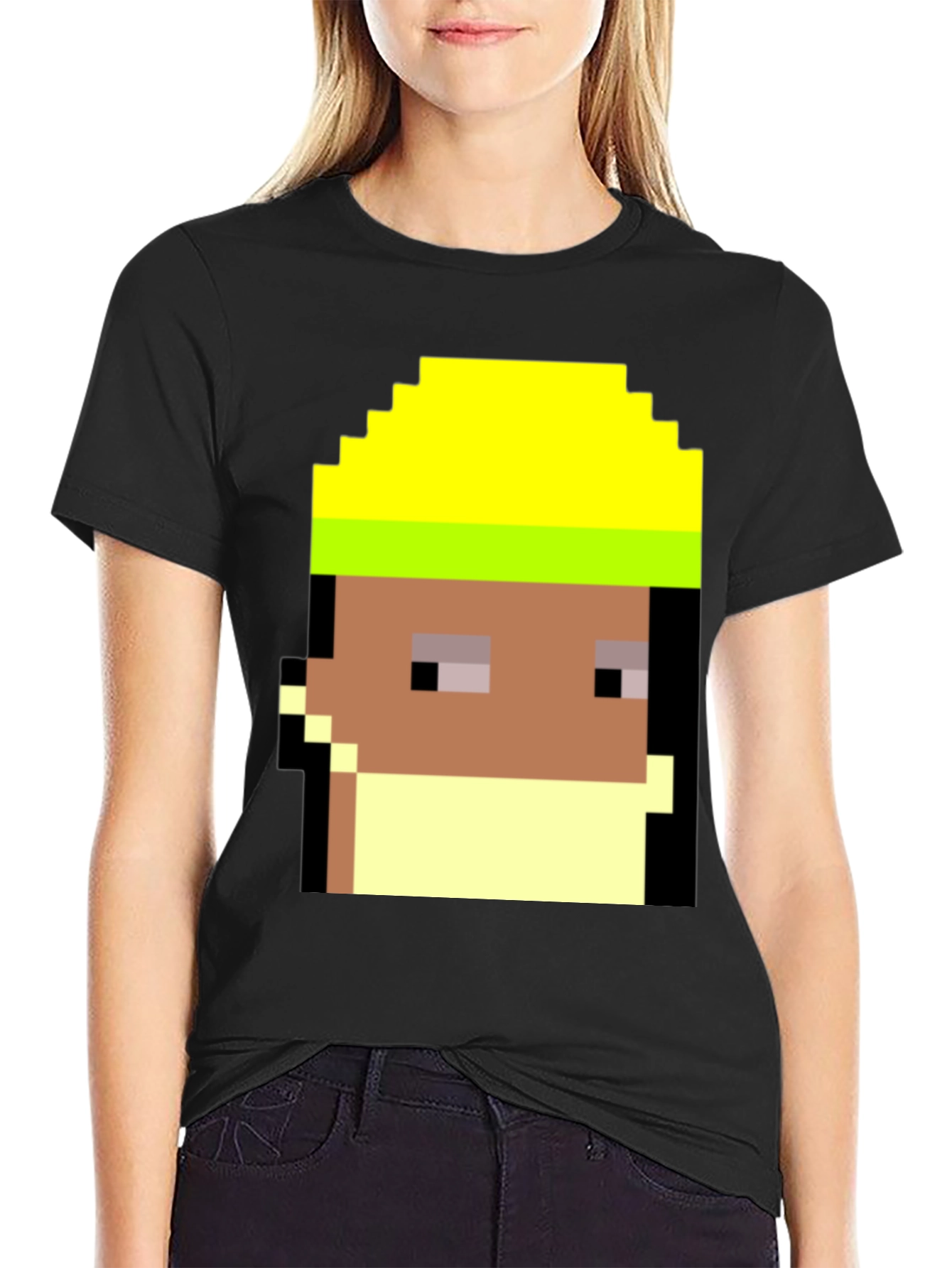 Pixel Art Character T-Shirt - Retro Gamer Style