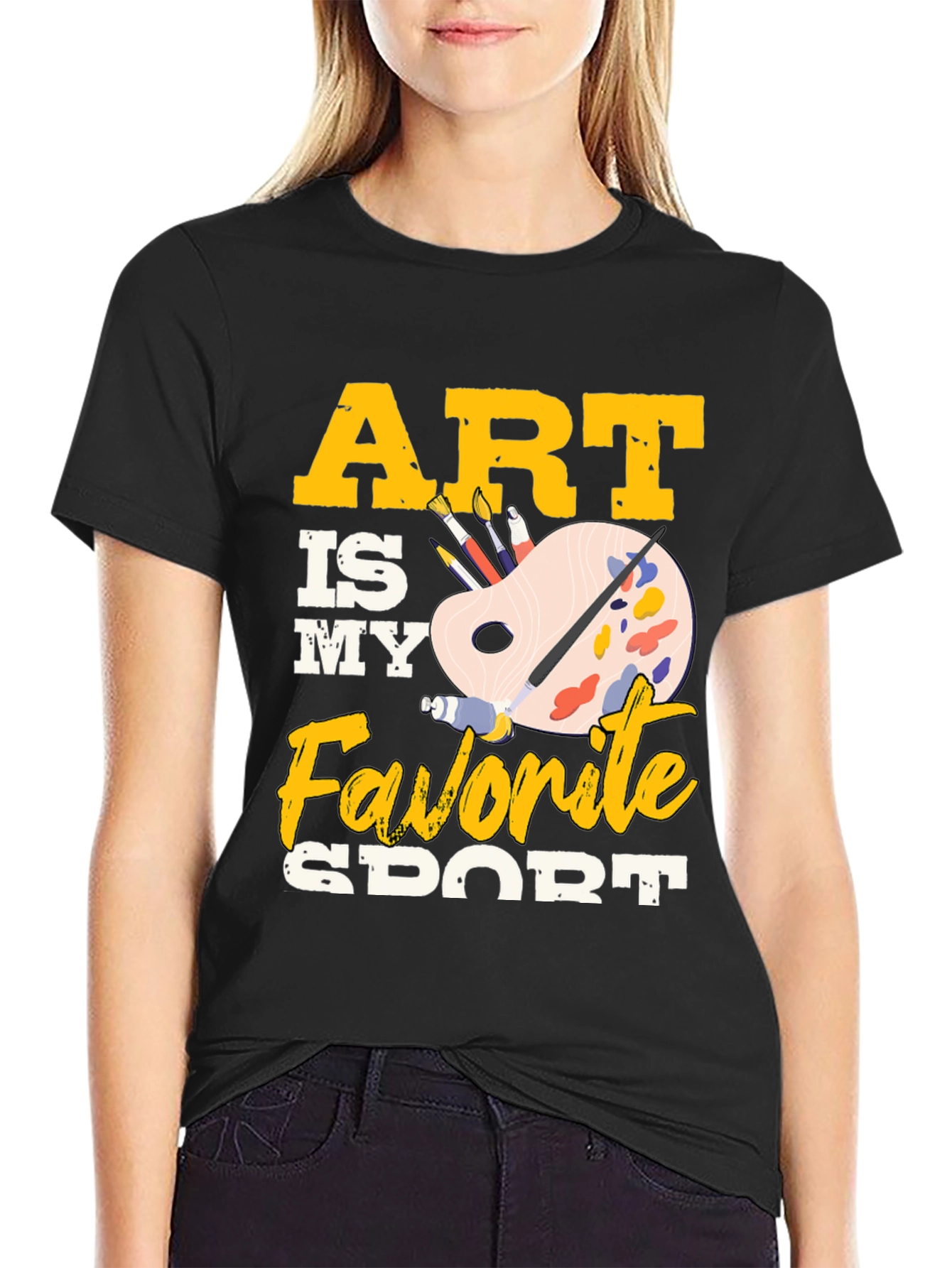 Art Is My Favorite Sport T-Shirt