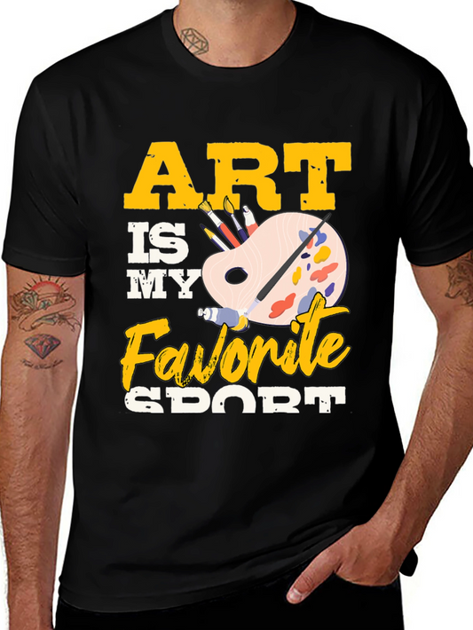 Art Is My Favorite Sport T-Shirt