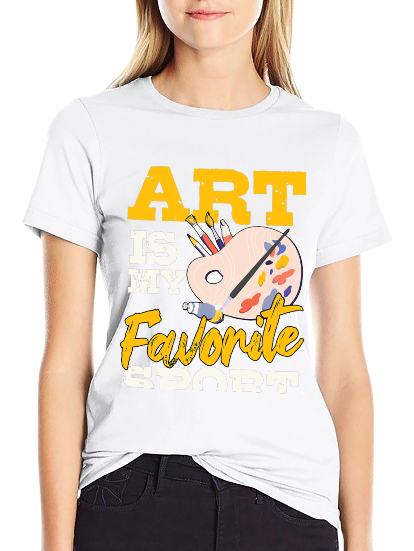 Art Is My Favorite Sport T-Shirt