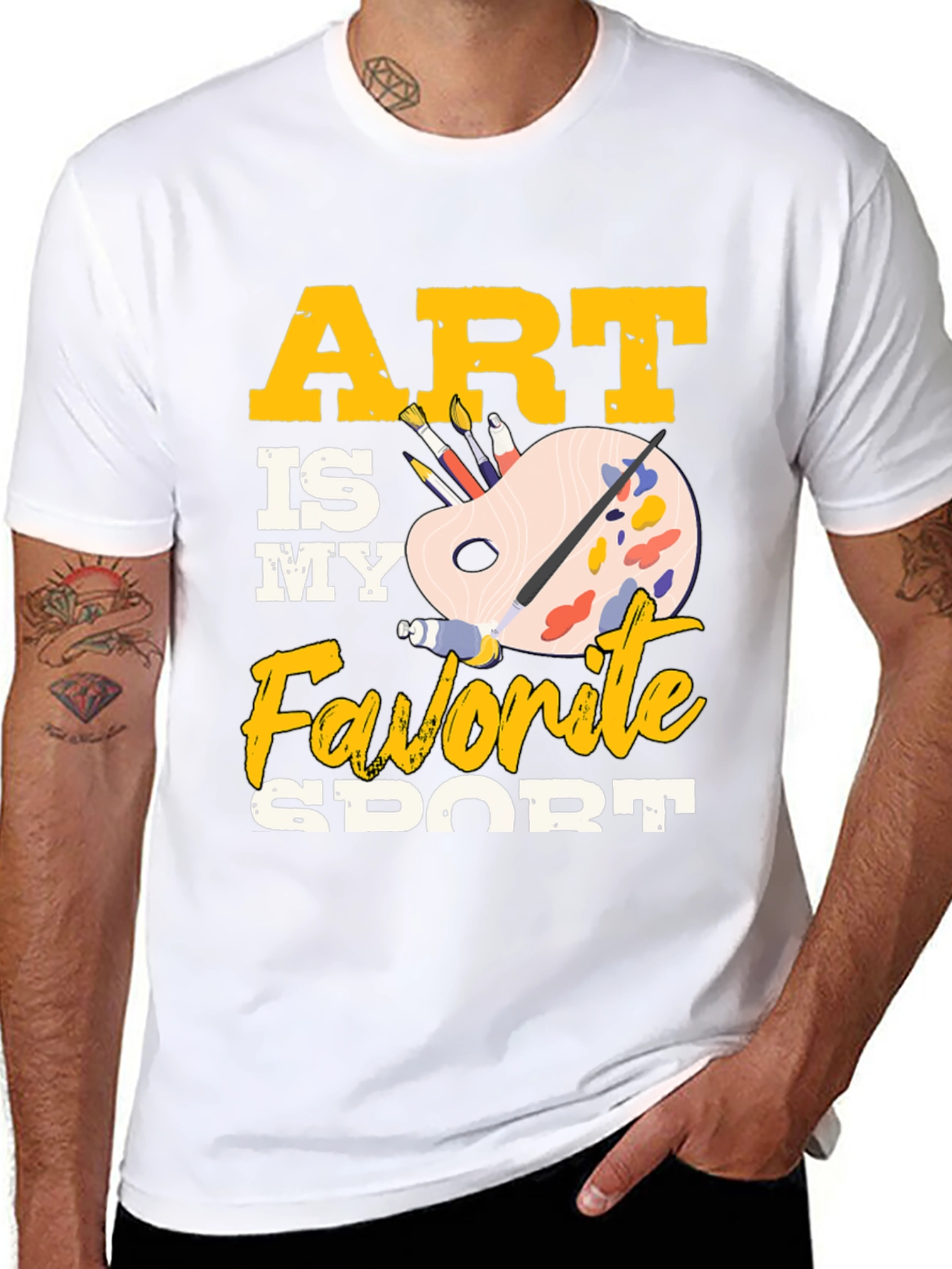 Art Is My Favorite Sport T-Shirt