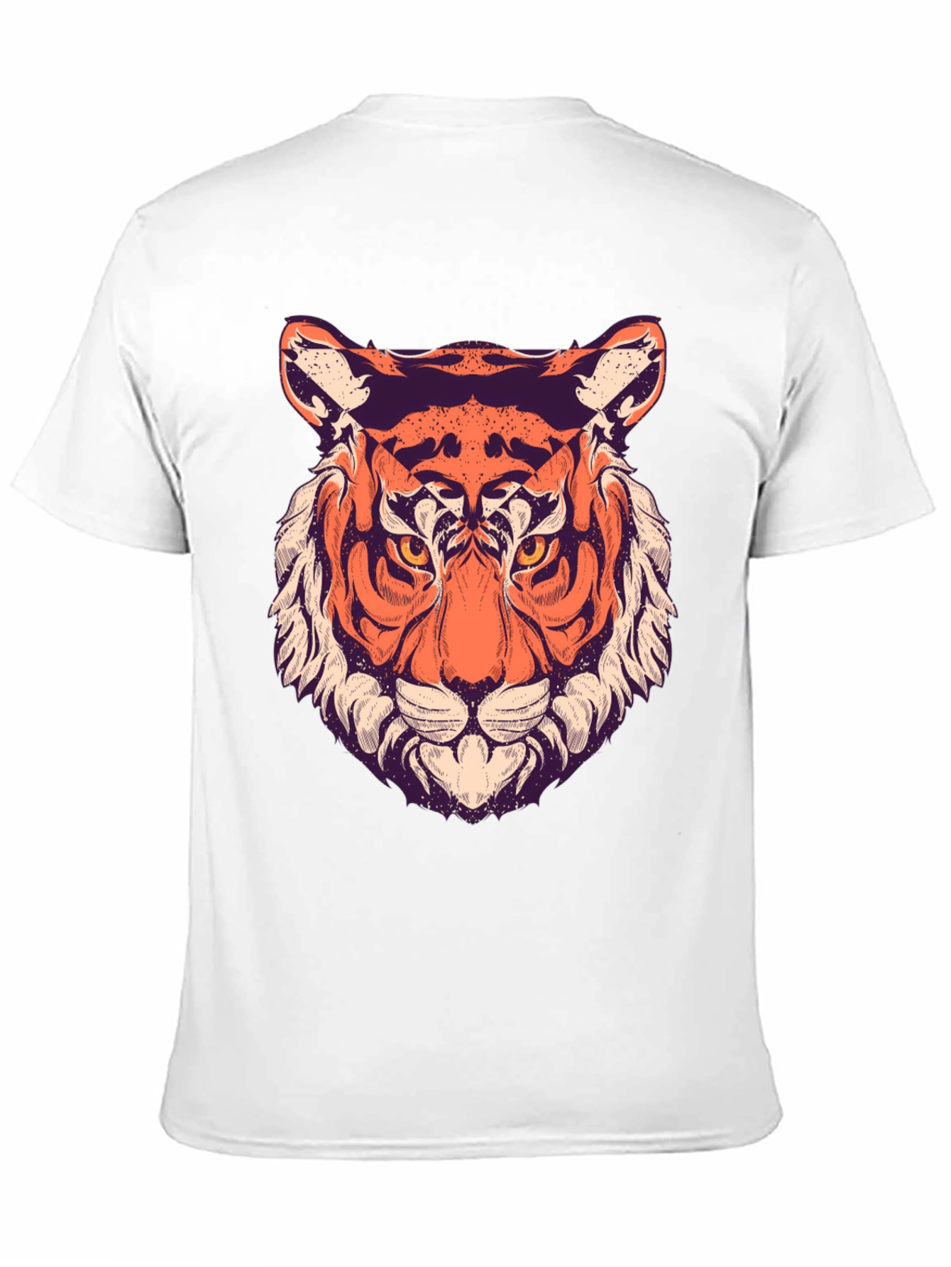 Tiger Graphic Tee - Cool Animal Print Shirt