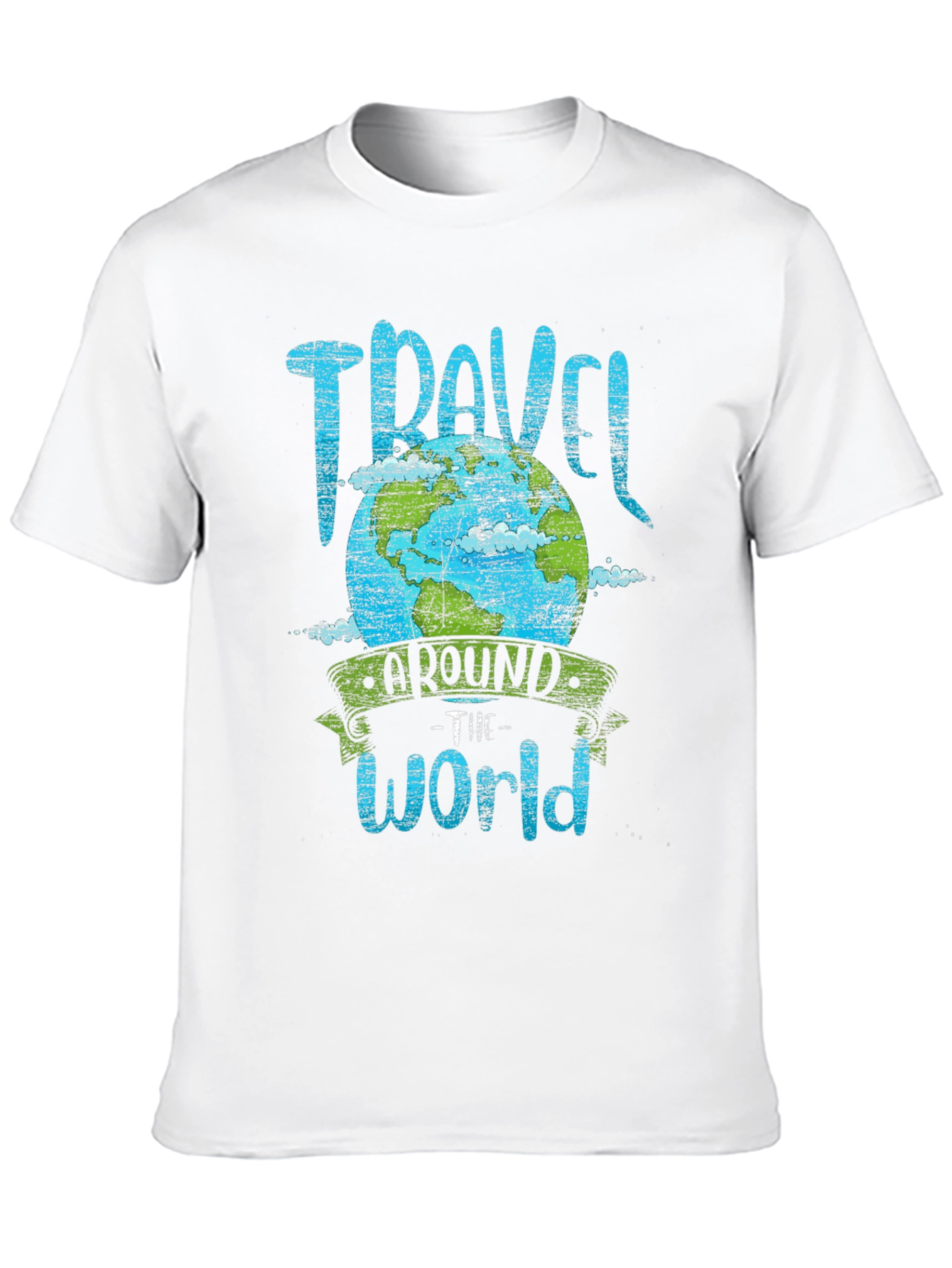 Travel Around The World Graphic Tee