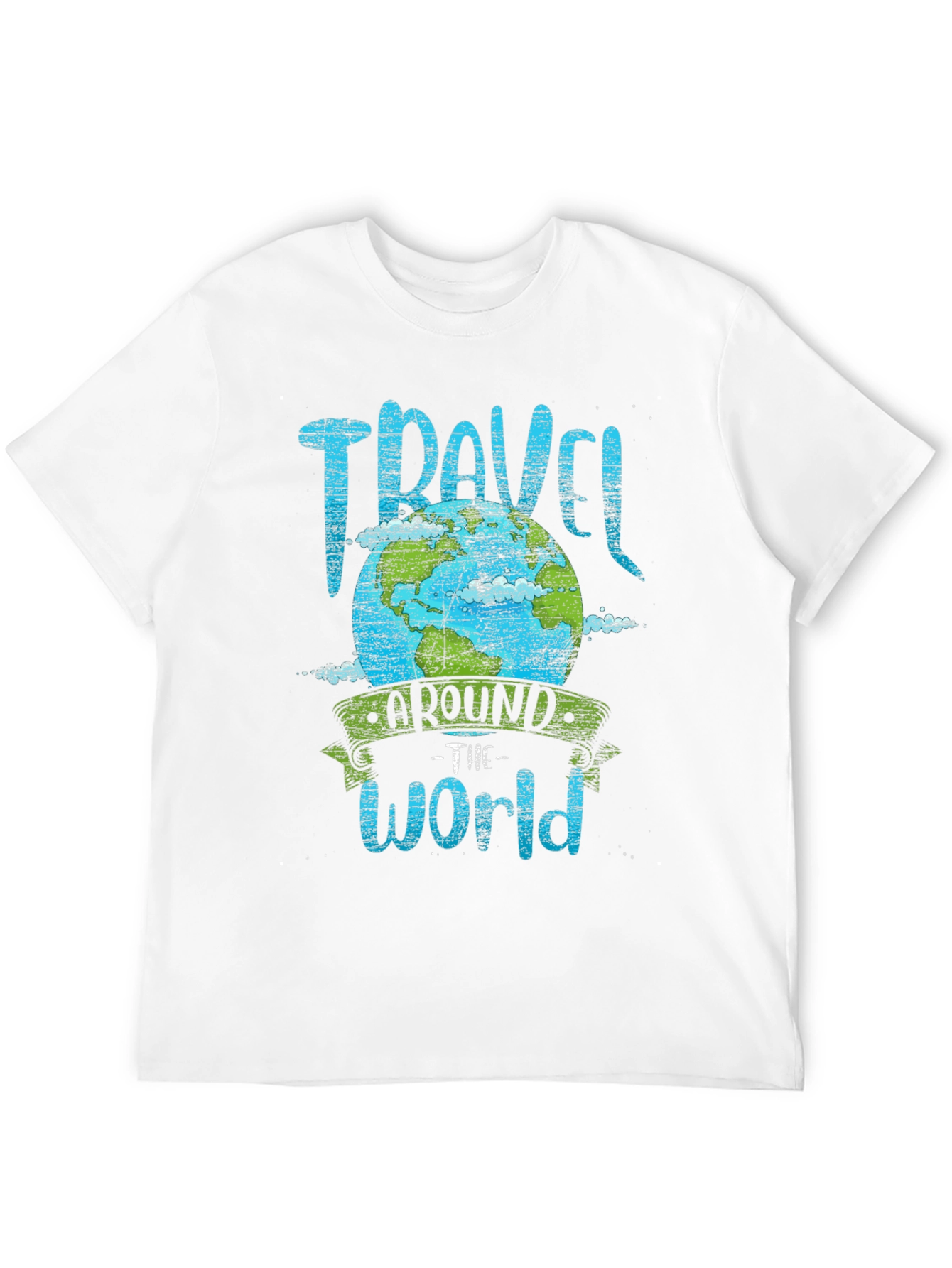 Travel Around The World Graphic Tee