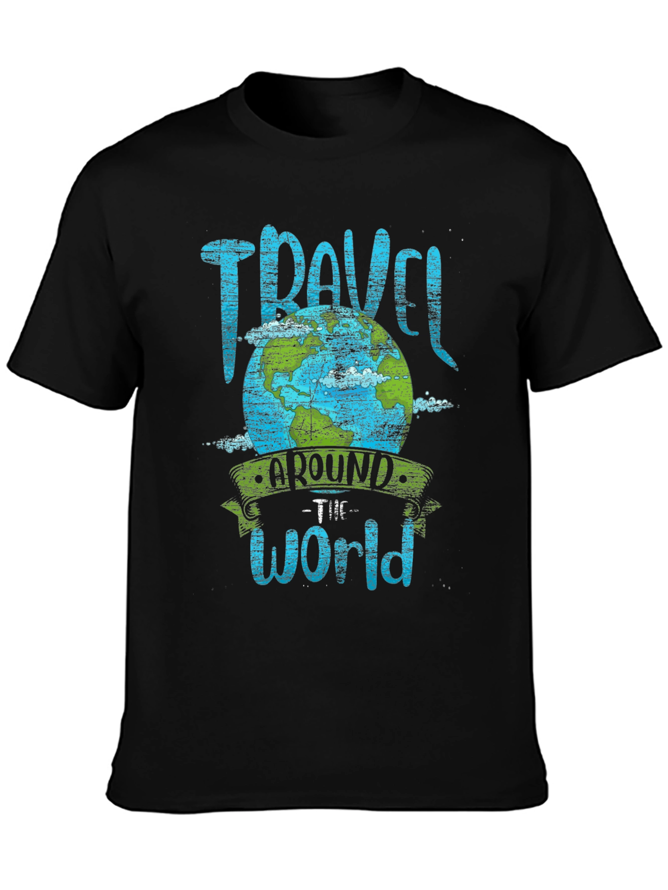Travel Around The World Graphic Tee