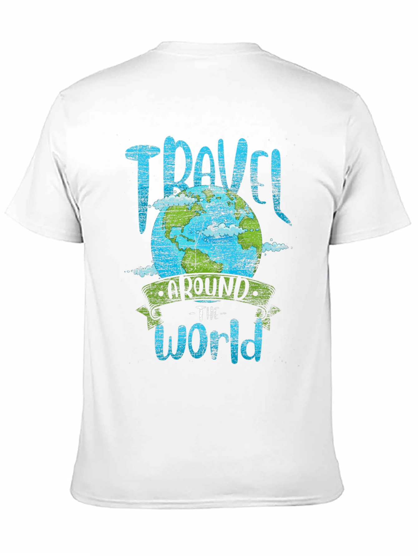 Travel Around The World Graphic Tee