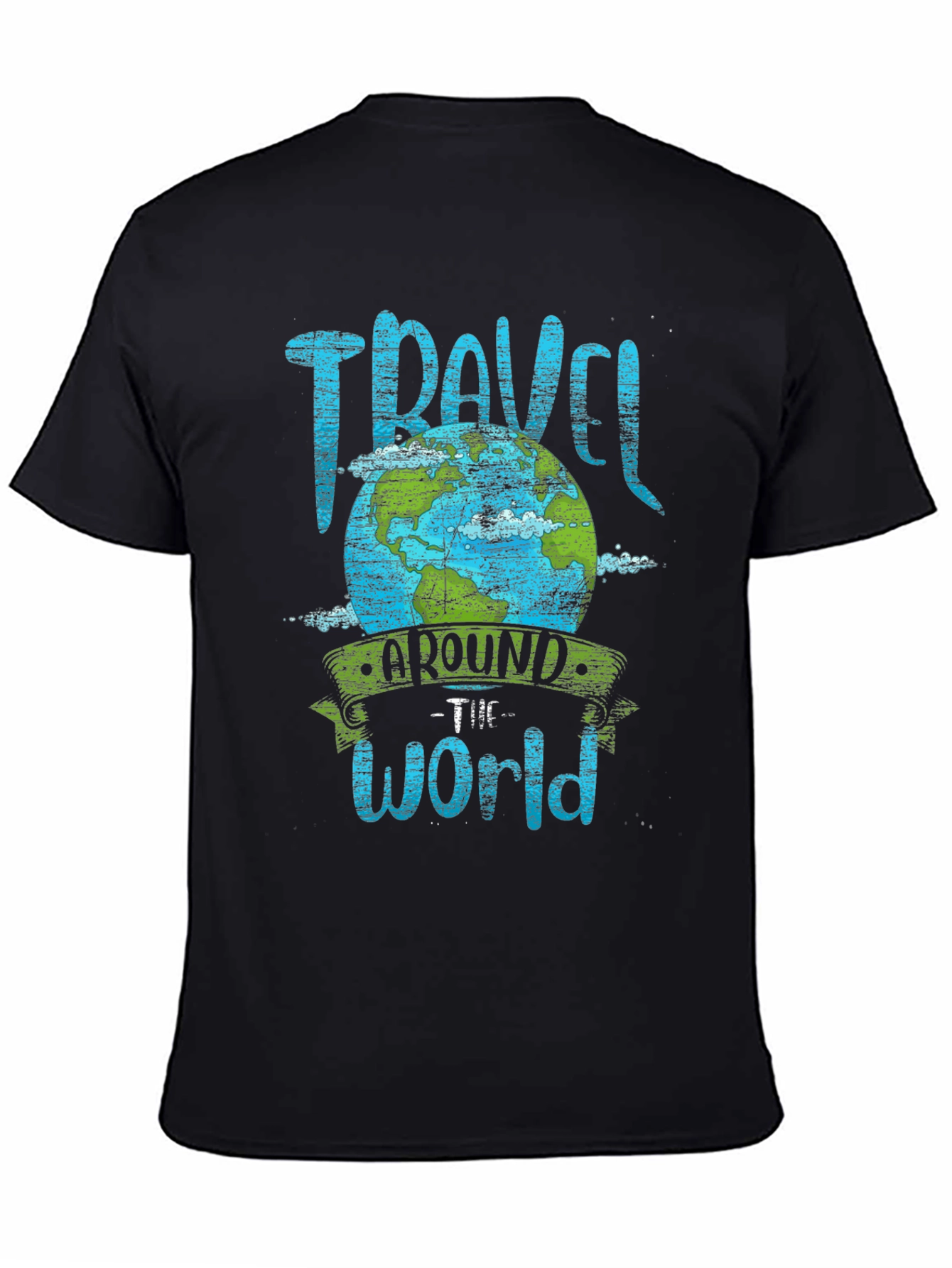 Travel Around The World Graphic Tee