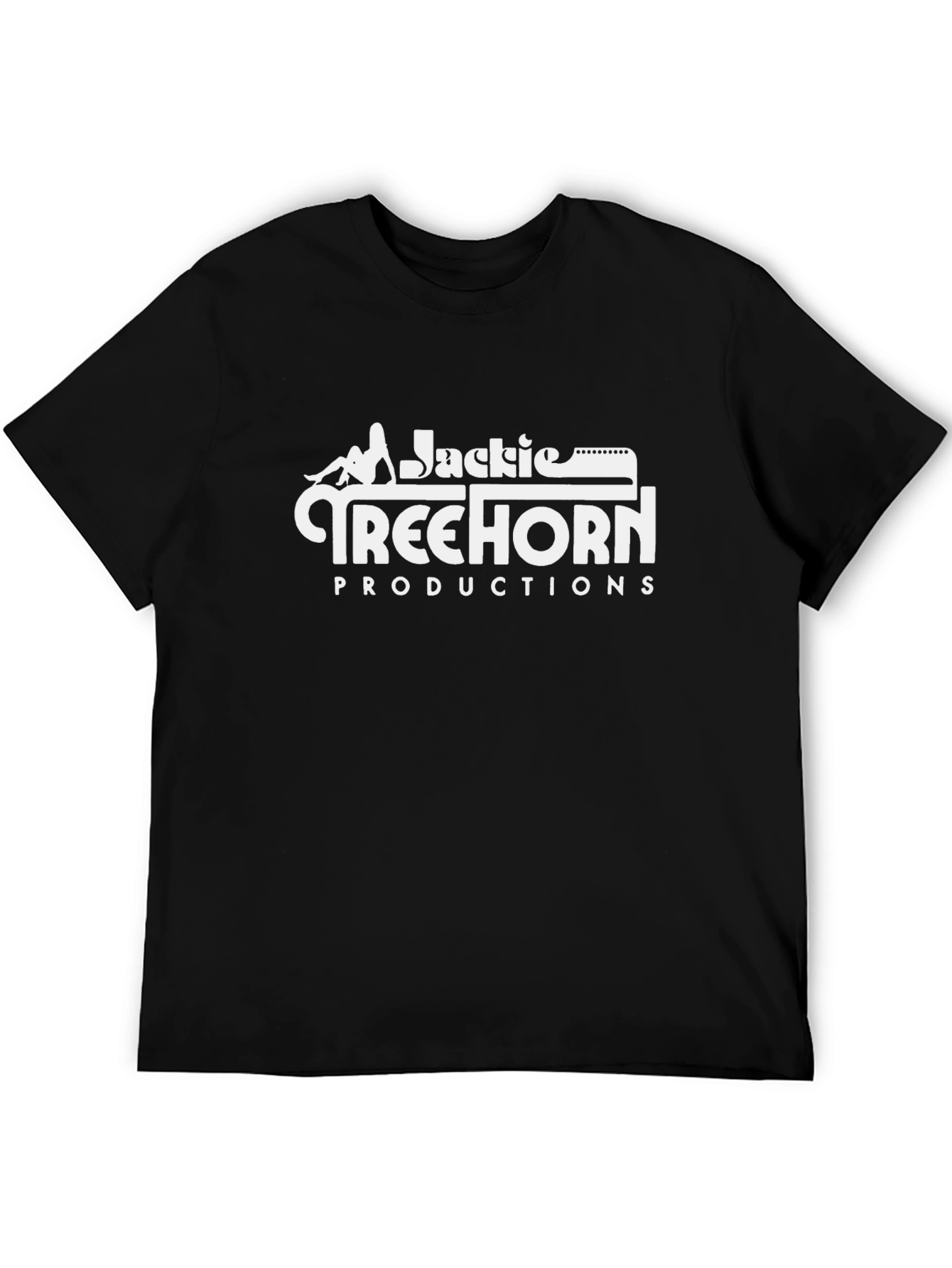 Jackie Treehorn Productions Black T-Shirt