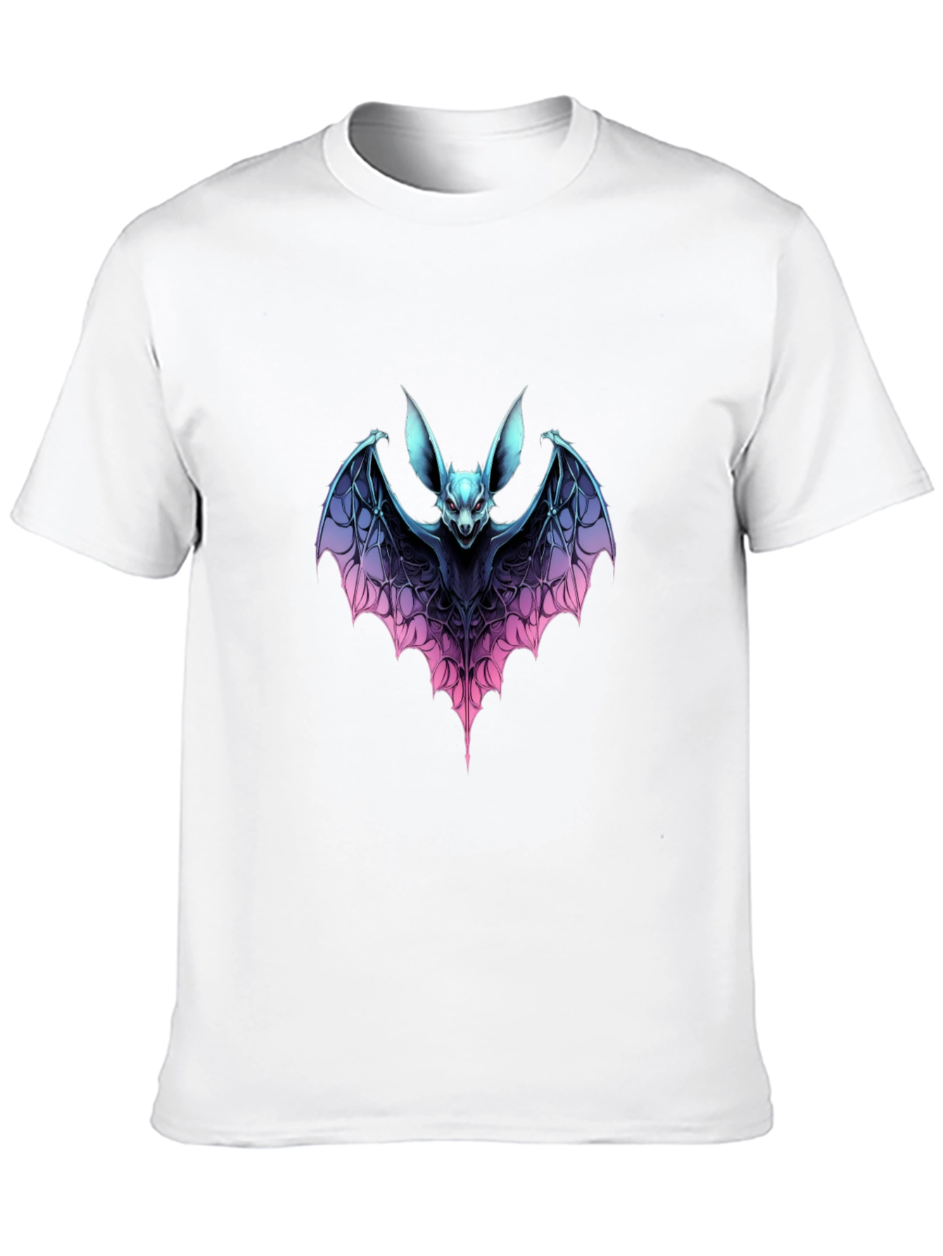 Bat Graphic T-Shirt: Dark Fantasy Style Tee