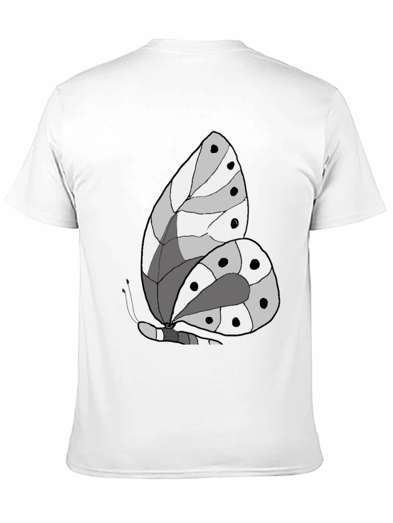 Butterfly Graphic Tee - Soft Cotton Blend Shirt