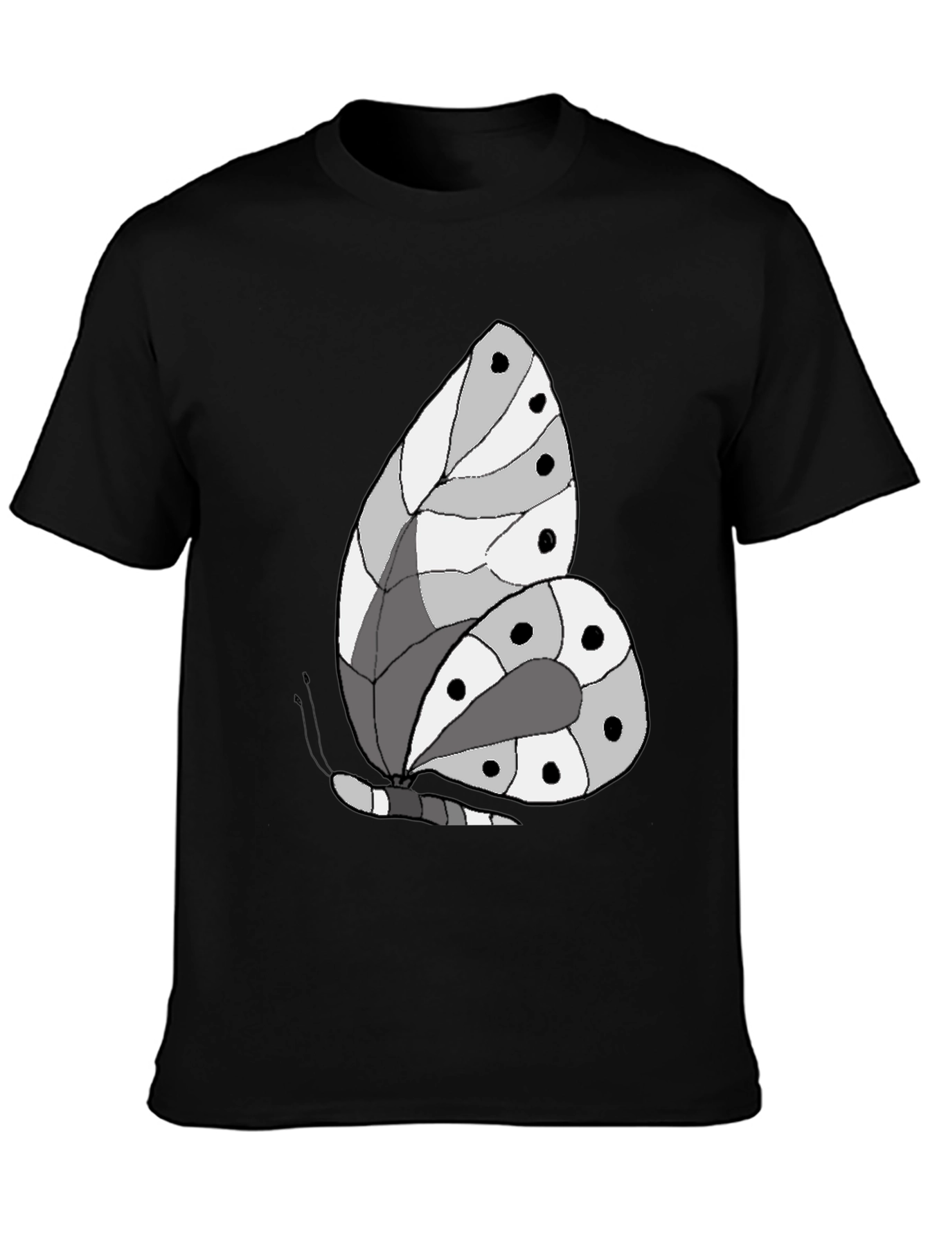 Butterfly Graphic Tee - Soft Cotton Blend Shirt