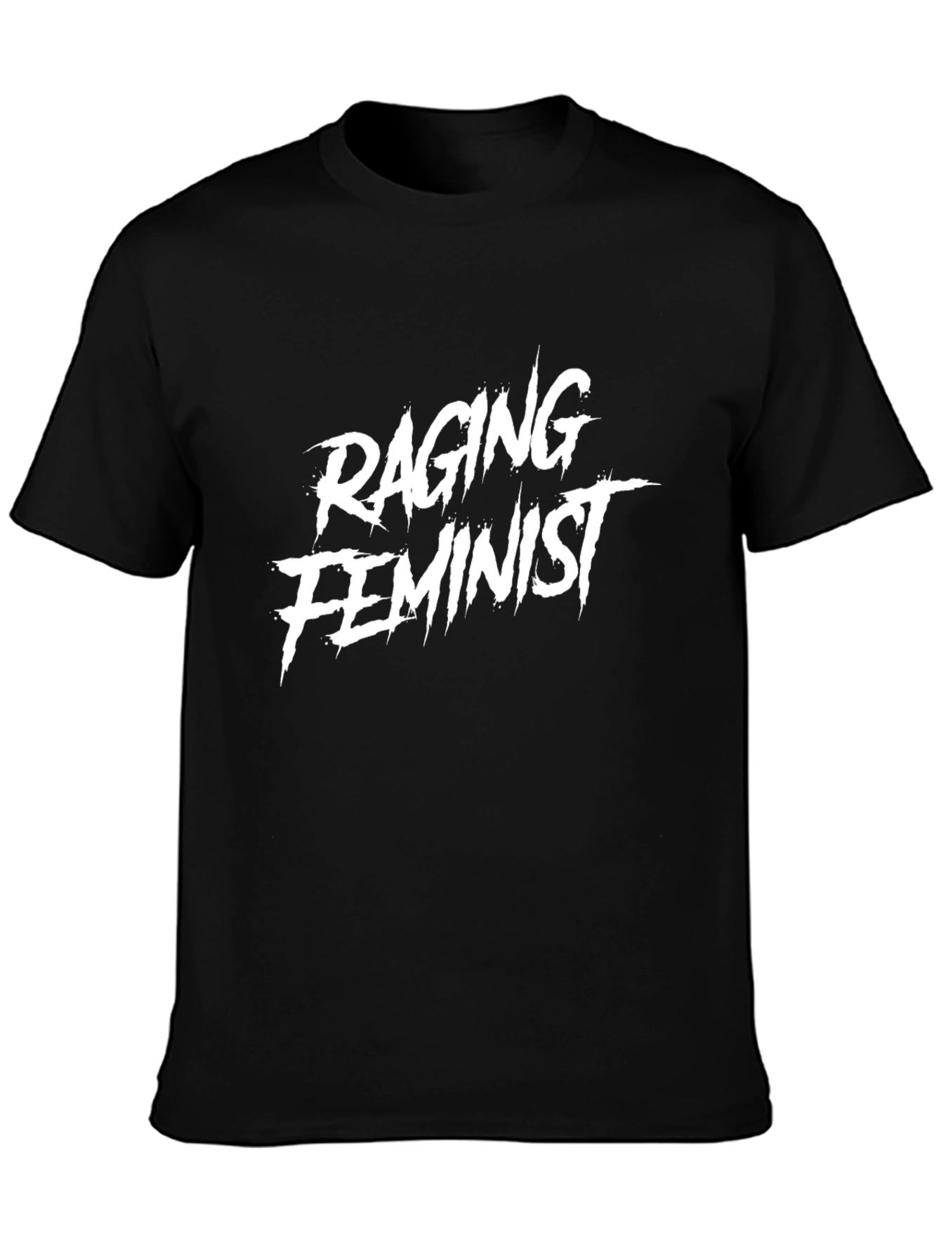 Raging Feminist Graphic Tee - Bold Statement Shirt