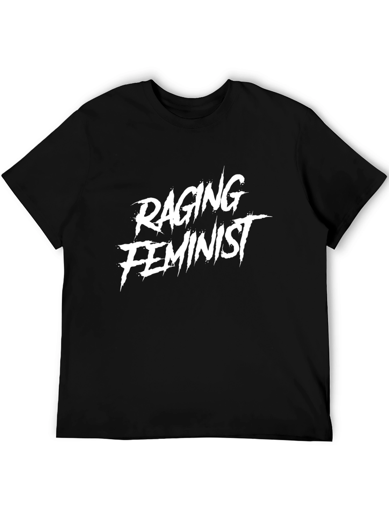 Raging Feminist Graphic Tee - Bold Statement Shirt