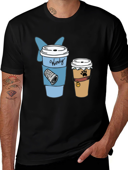 Wendy Darling Coffee T-Shirt - Cute Disney Style!