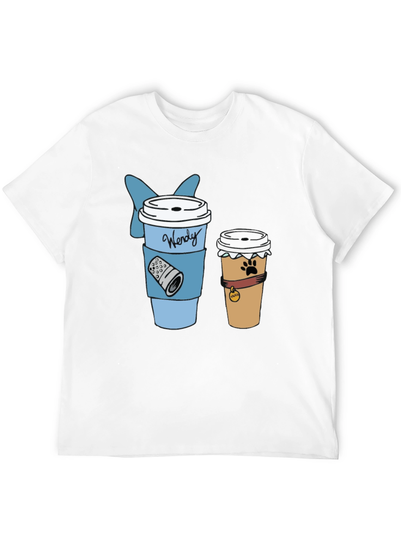 Wendy Darling Coffee T-Shirt - Cute Disney Style!