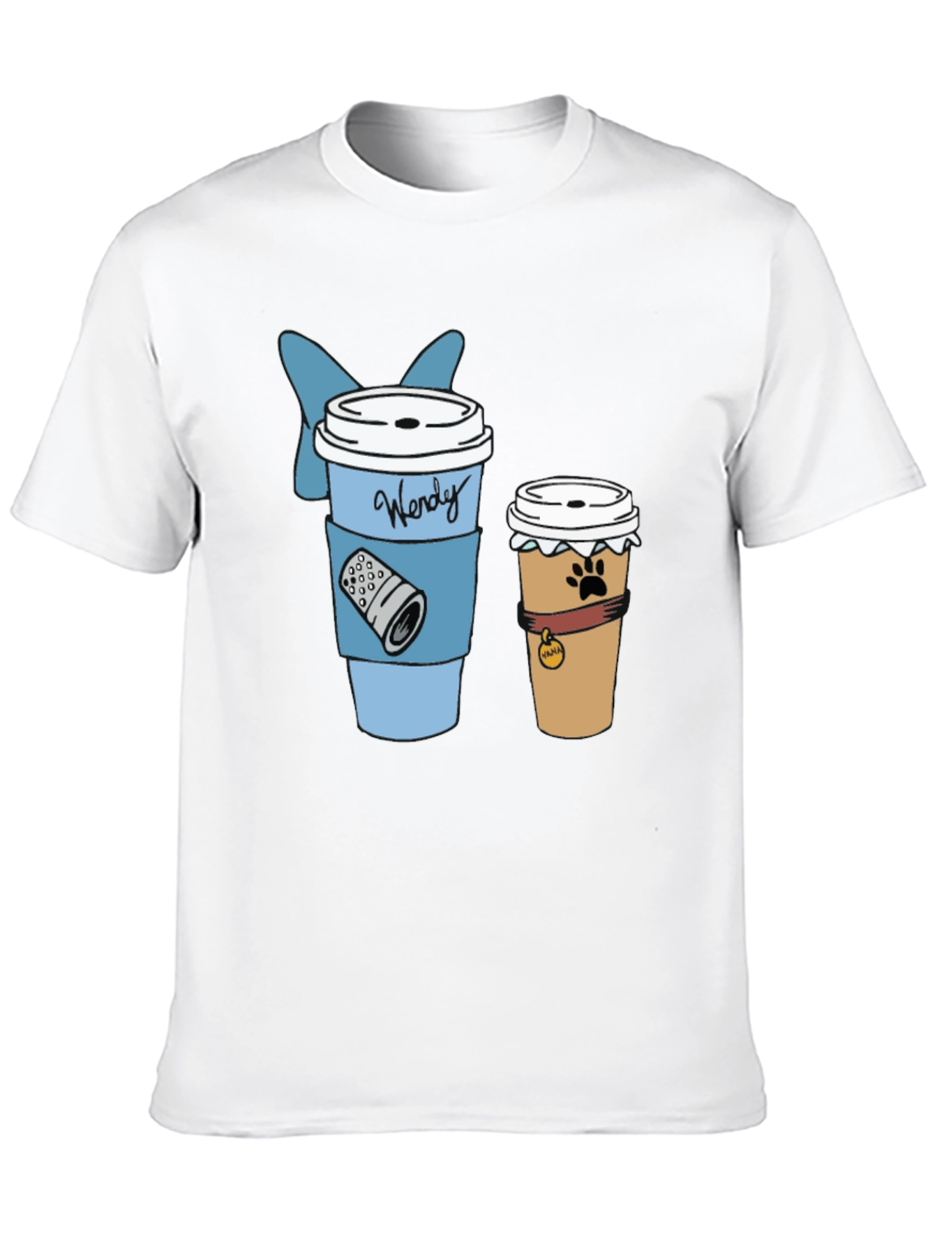 Wendy Darling Coffee T-Shirt - Cute Disney Style!