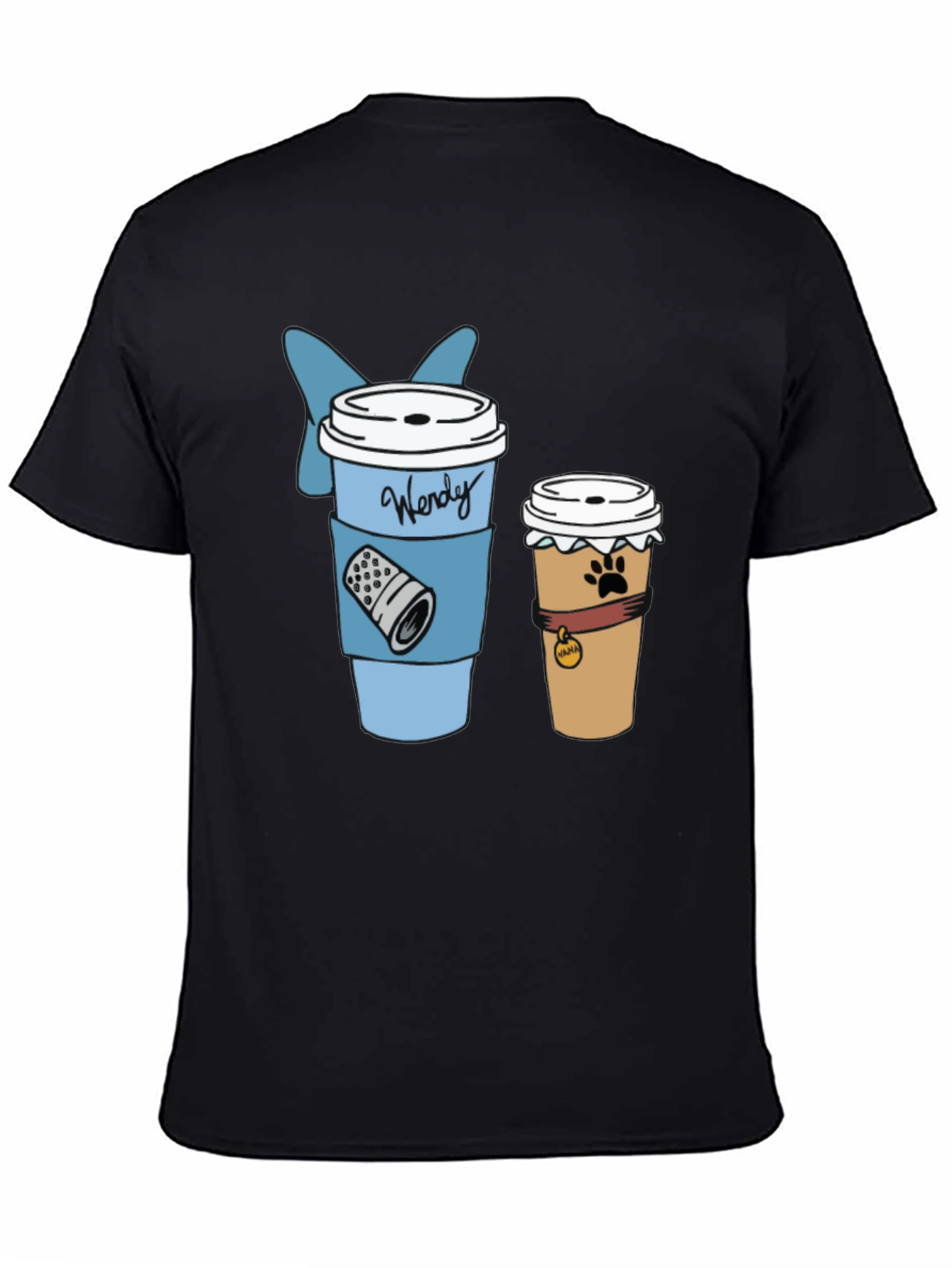 Wendy Darling Coffee T-Shirt - Cute Disney Style!