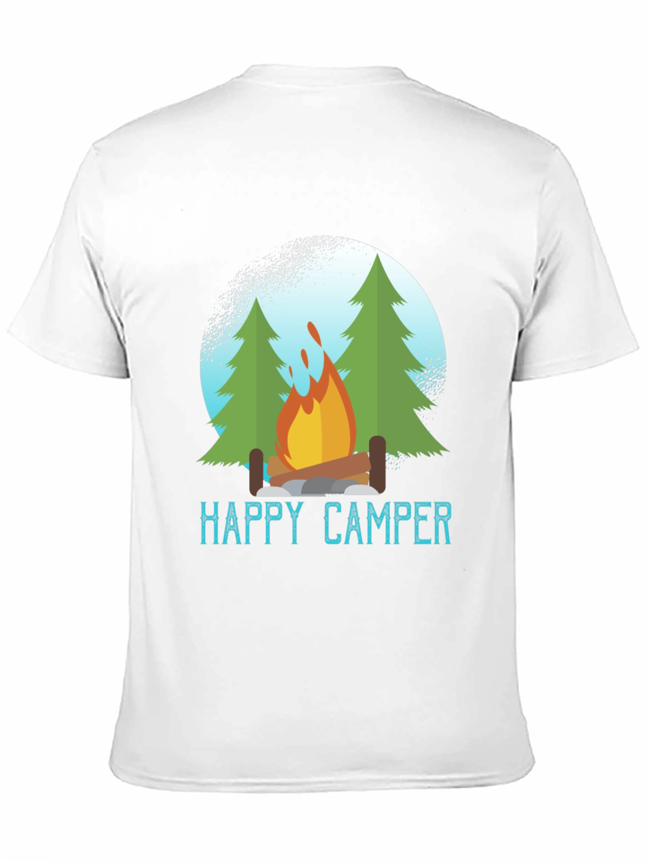 Happy Camper T-Shirt - Outdoors Adventure Tee