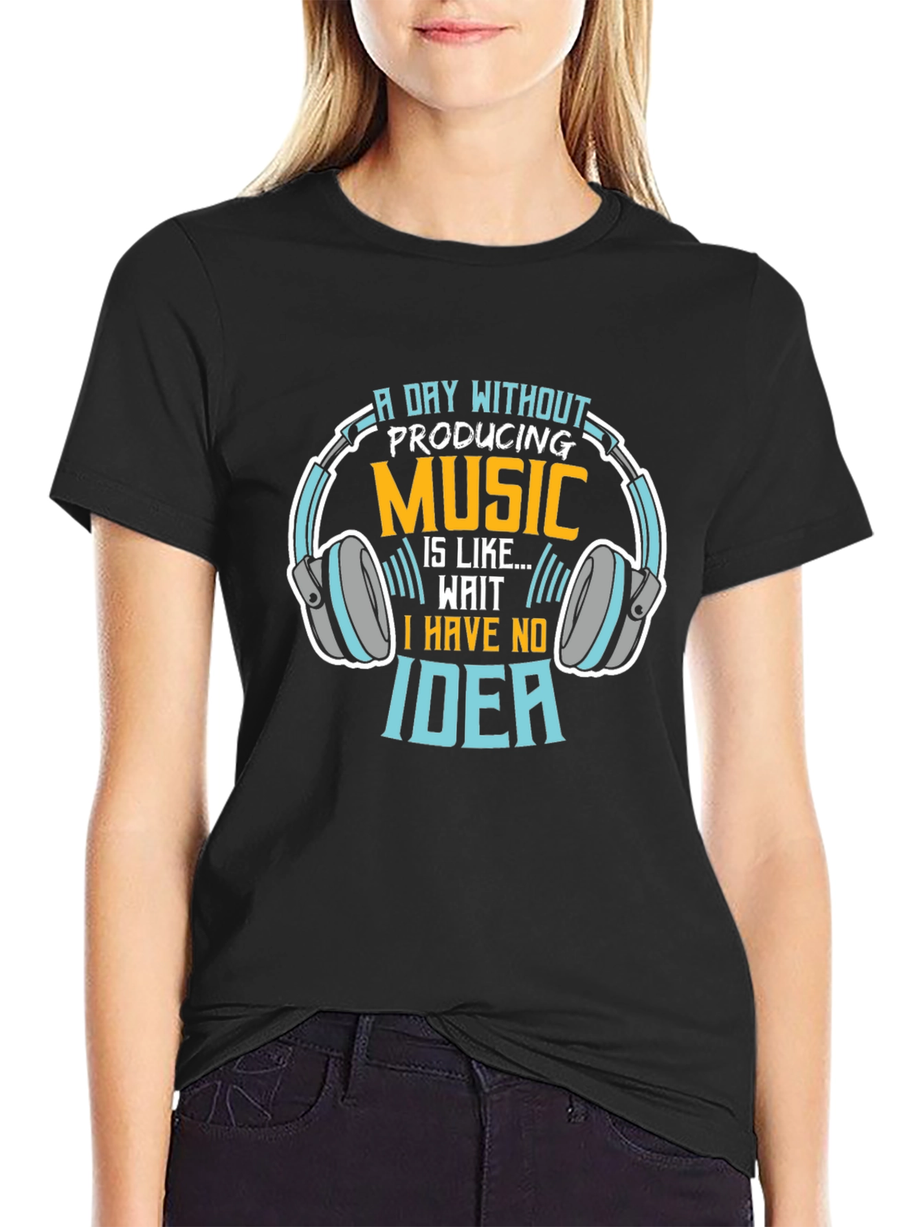 A Day Without Music Production T-Shirt