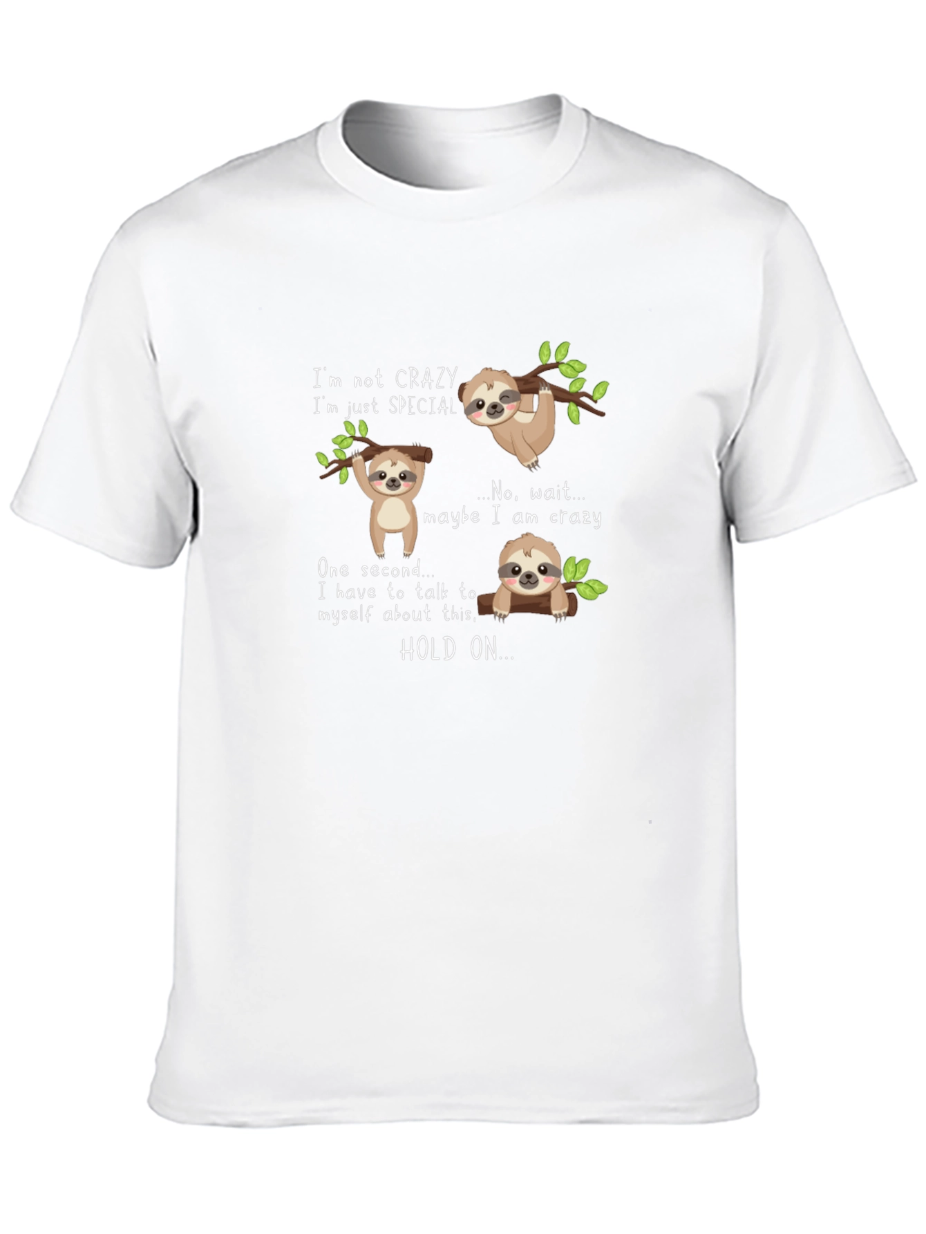 Crazy Sloth T-Shirt