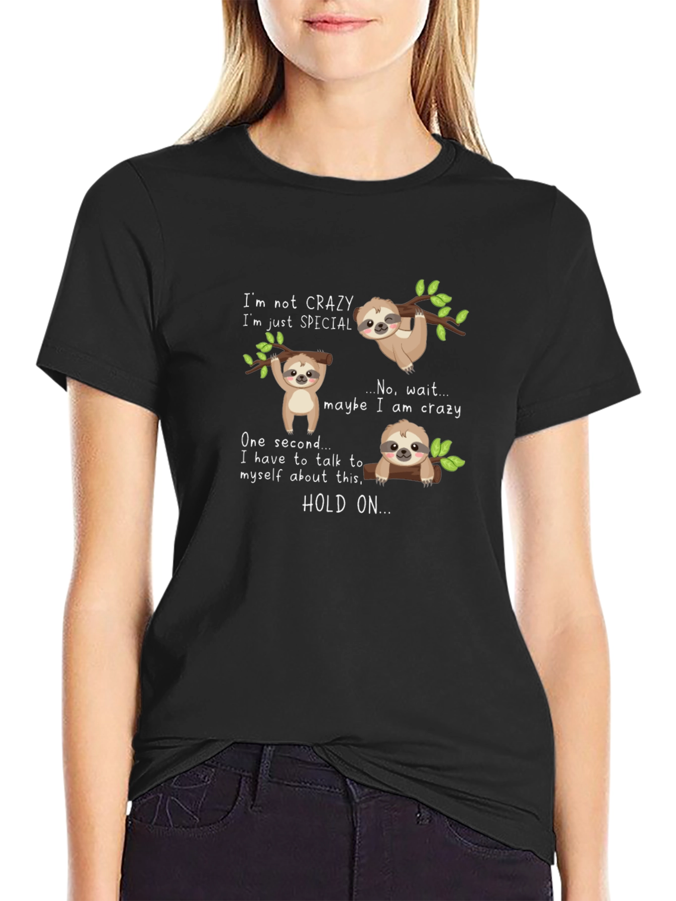 Crazy Sloth T-Shirt