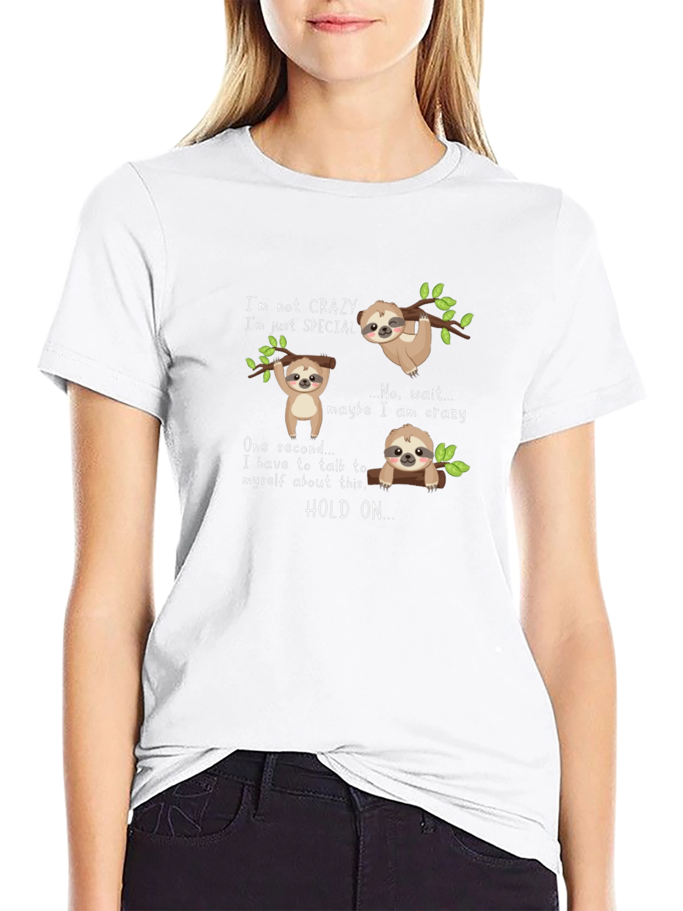 Crazy Sloth T-Shirt