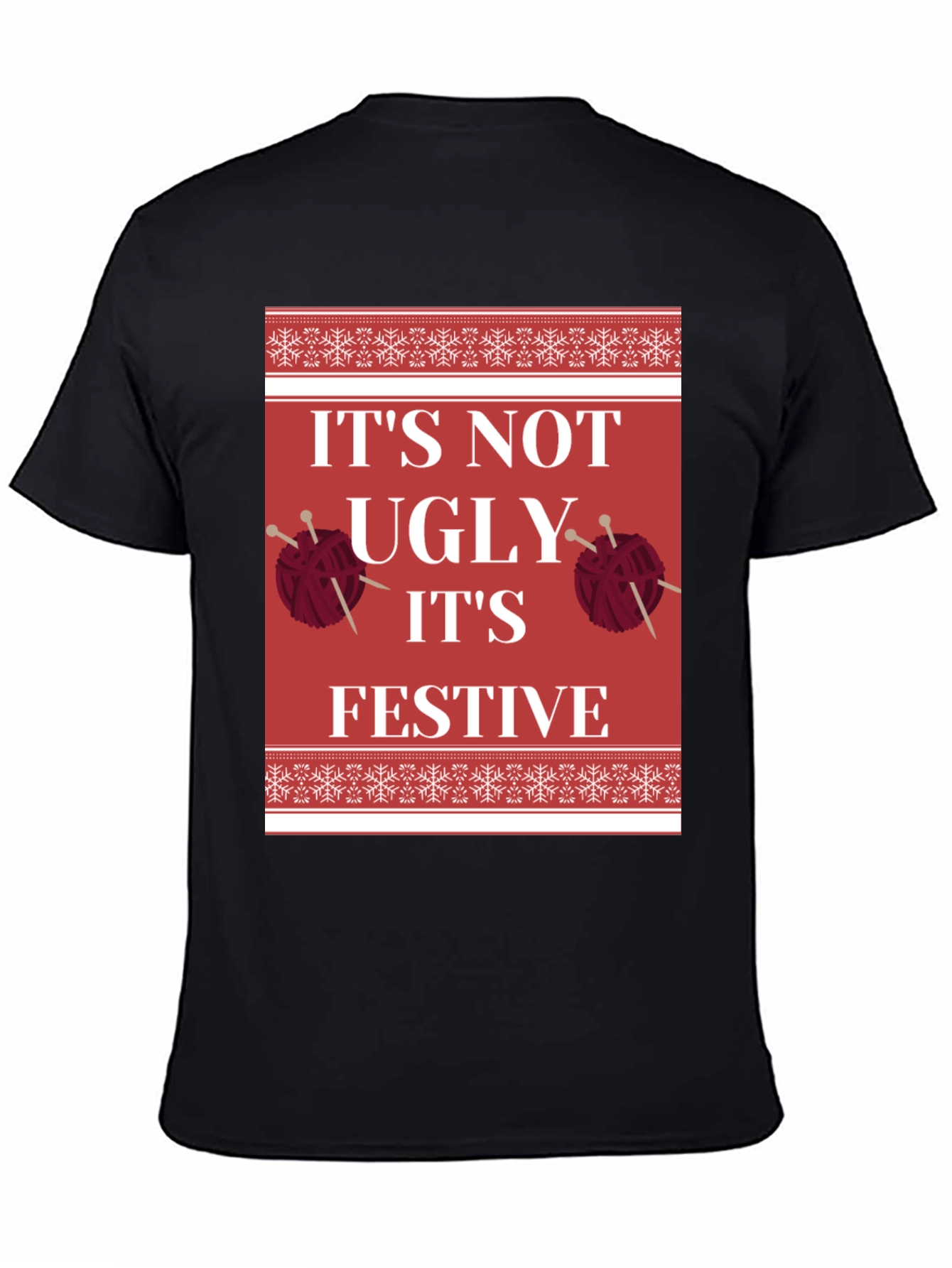 Festive Christmas Knit T-Shirt