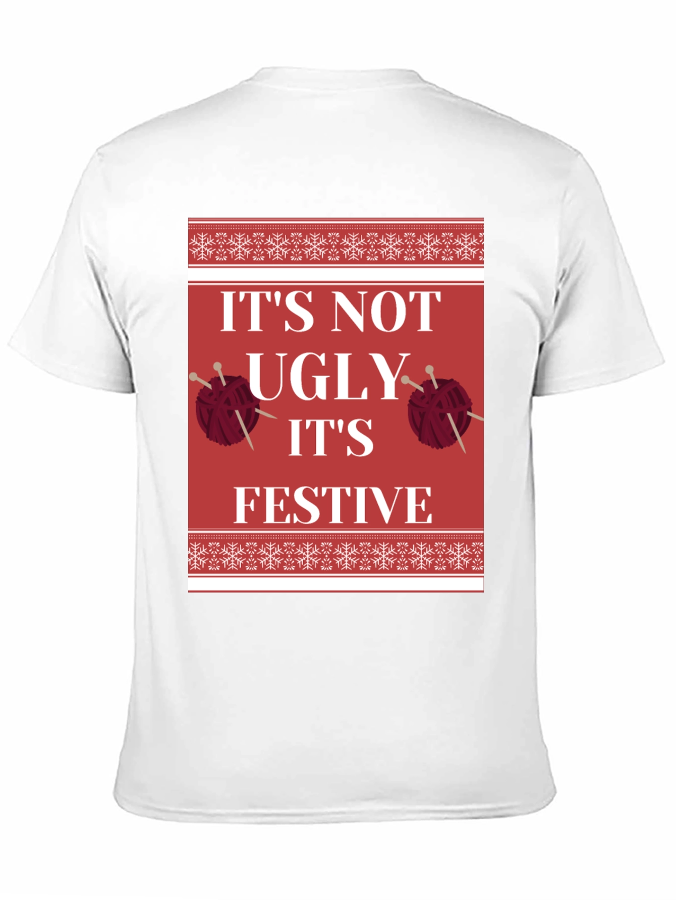 Festive Christmas Knit T-Shirt