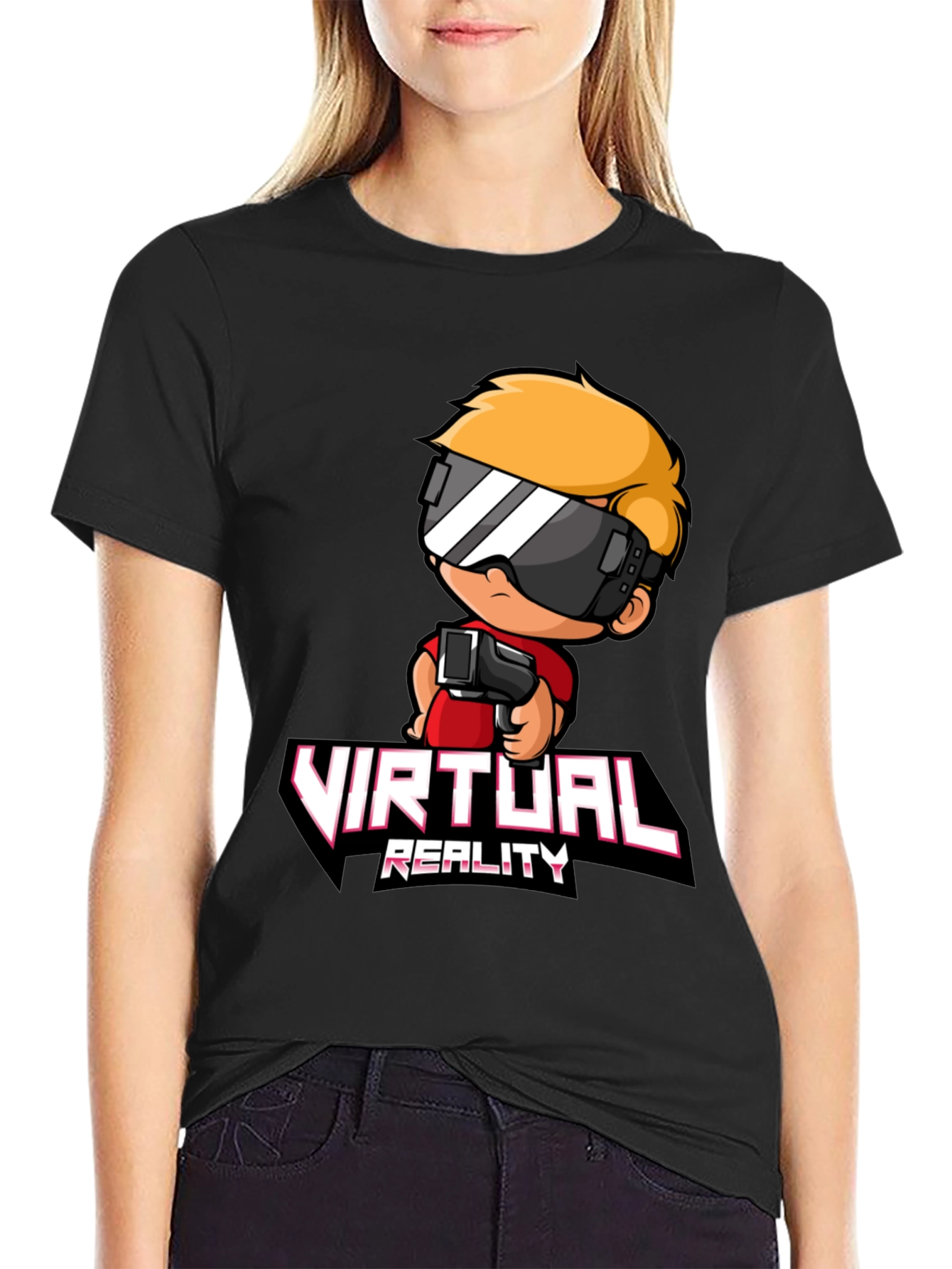 Virtual Reality Gamer T-Shirt - Cool Graphic Tee