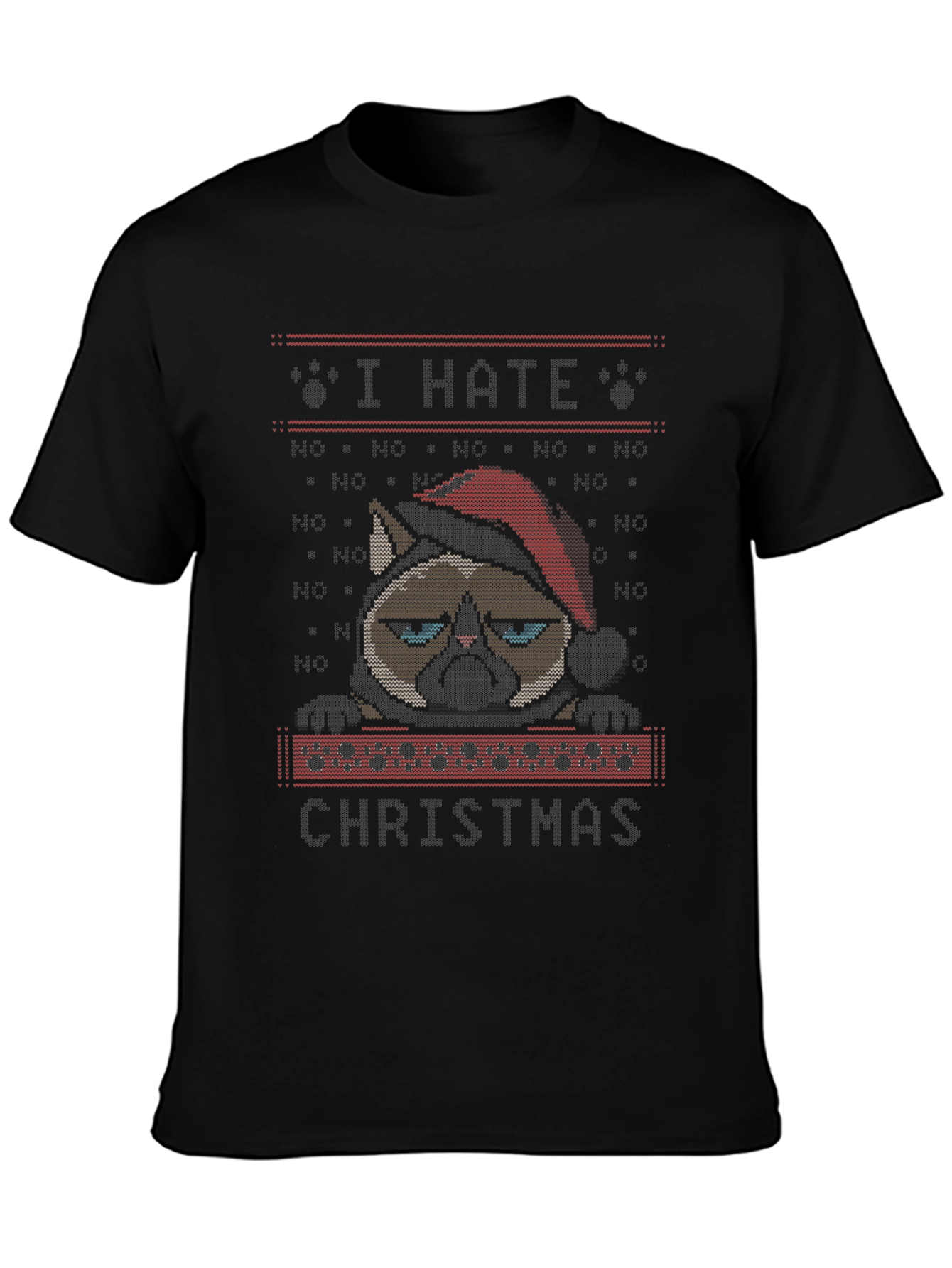 Grumpy Cat I Hate Christmas T-Shirt