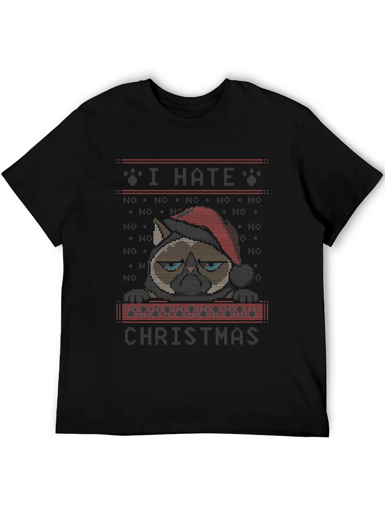 Grumpy Cat I Hate Christmas T-Shirt