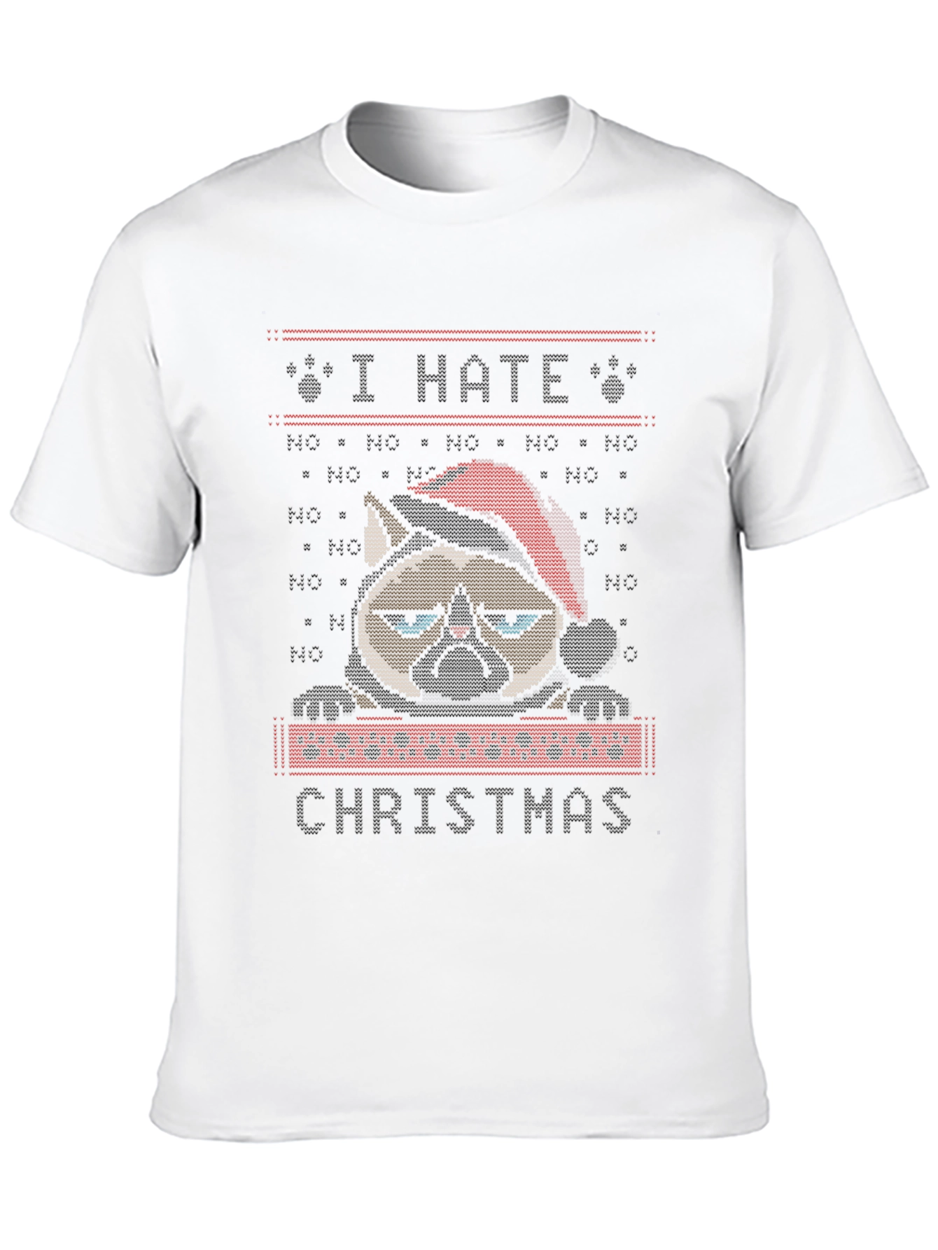 Grumpy Cat I Hate Christmas T-Shirt