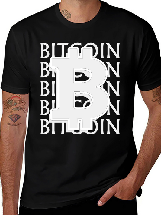 Bitcoin Graphic Tee - Crypto Fan T-Shirt