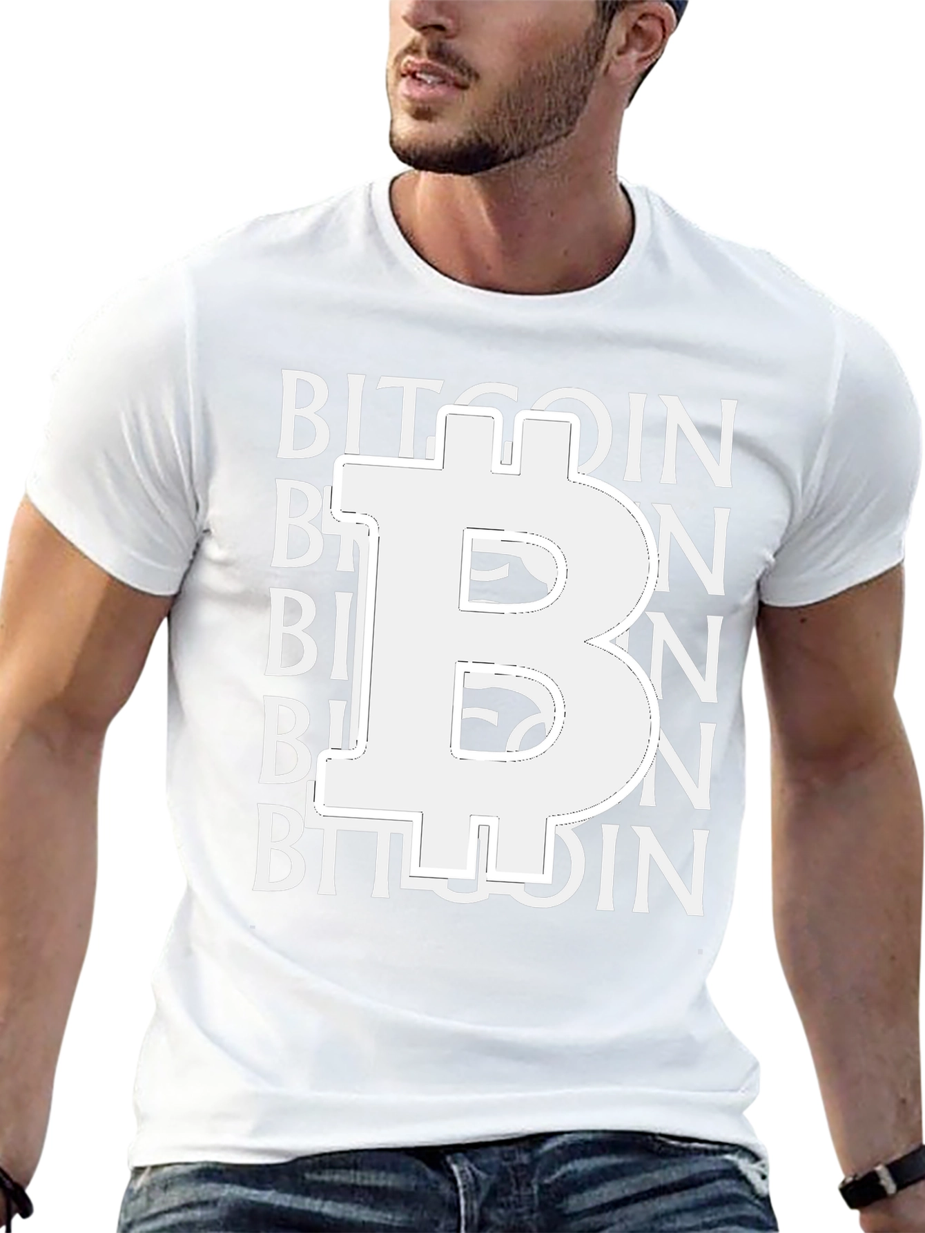 Bitcoin Graphic Tee - Crypto Fan T-Shirt