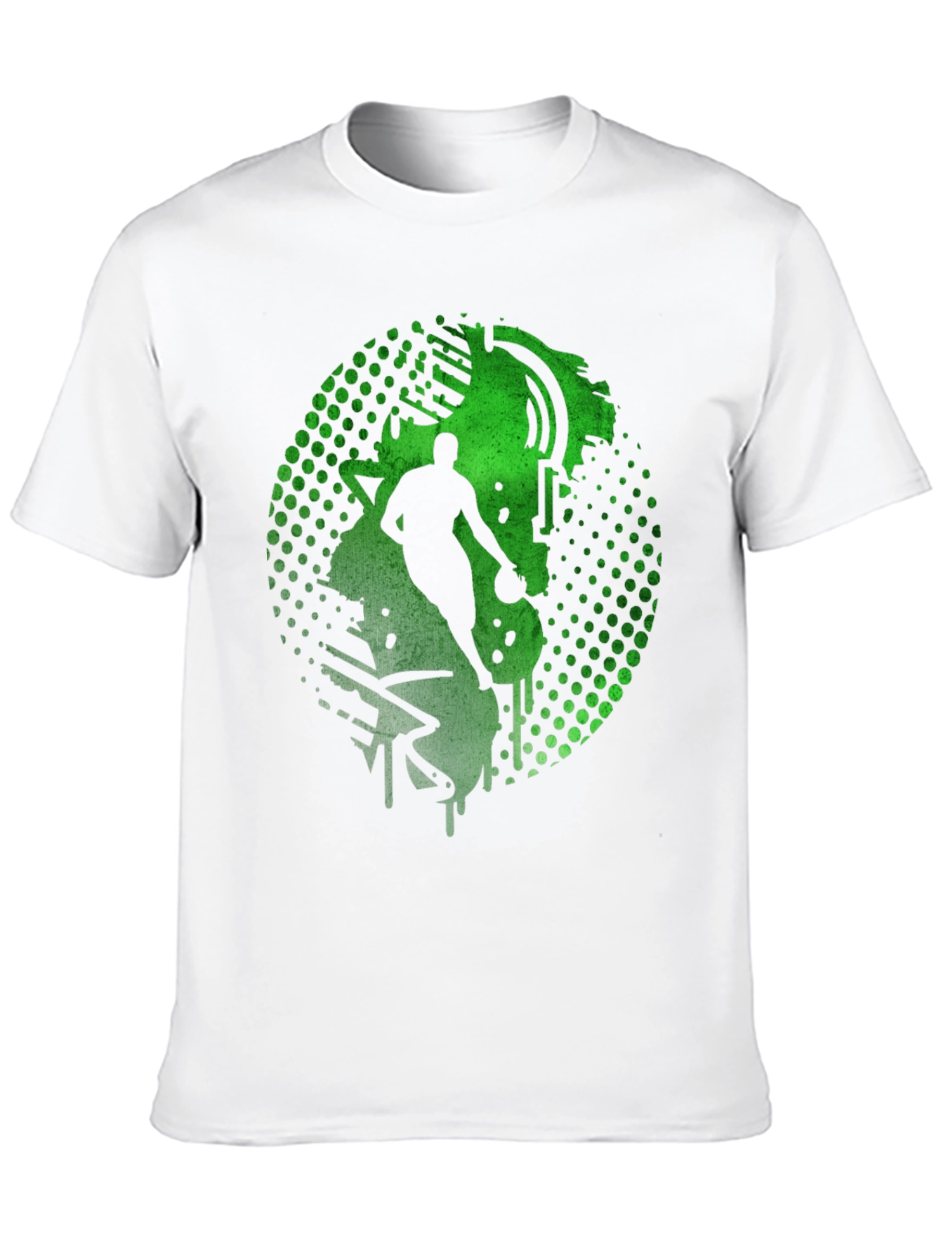 Basketball Graffiti Graphic Tee