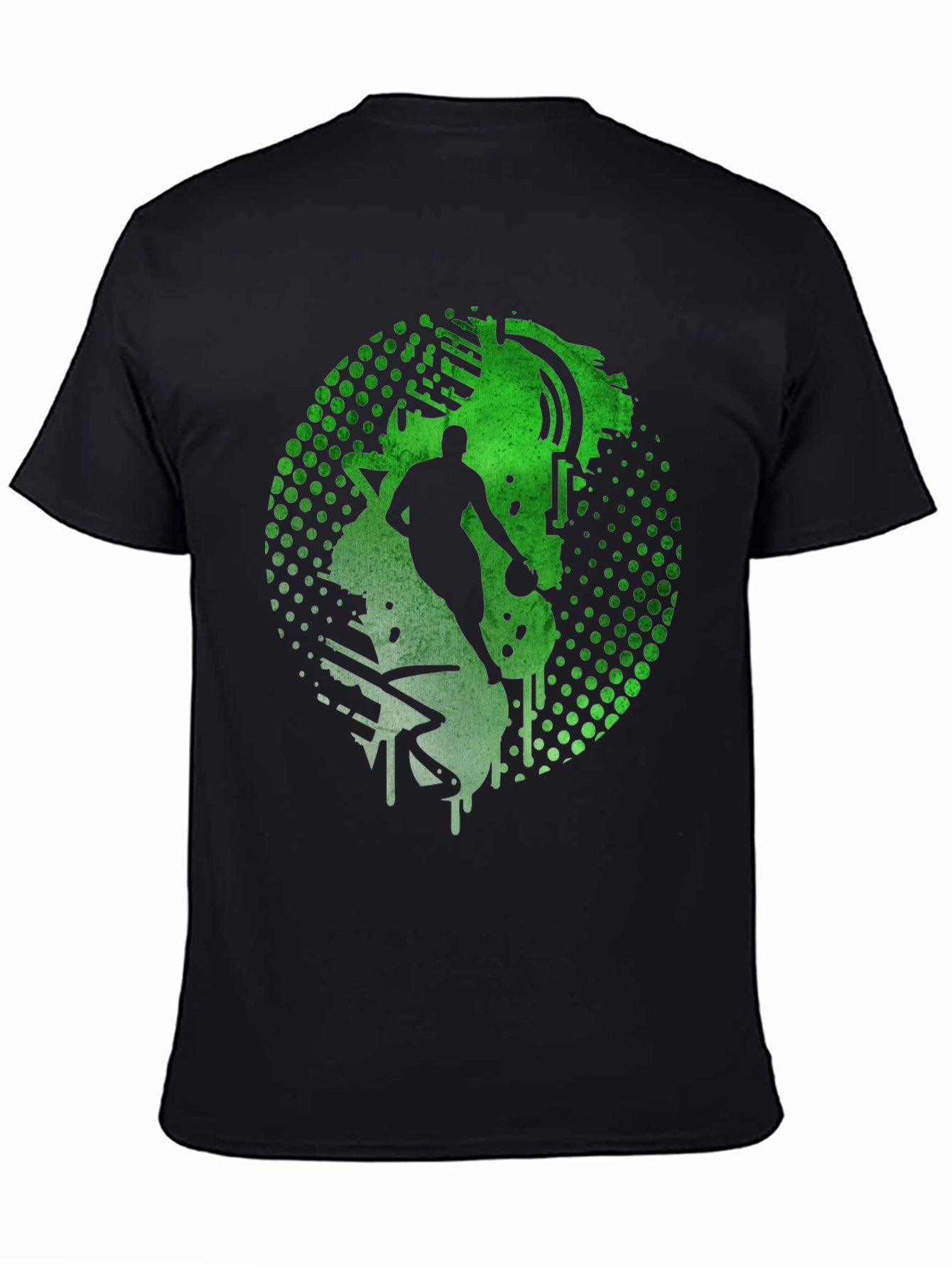 Basketball Graffiti Graphic Tee