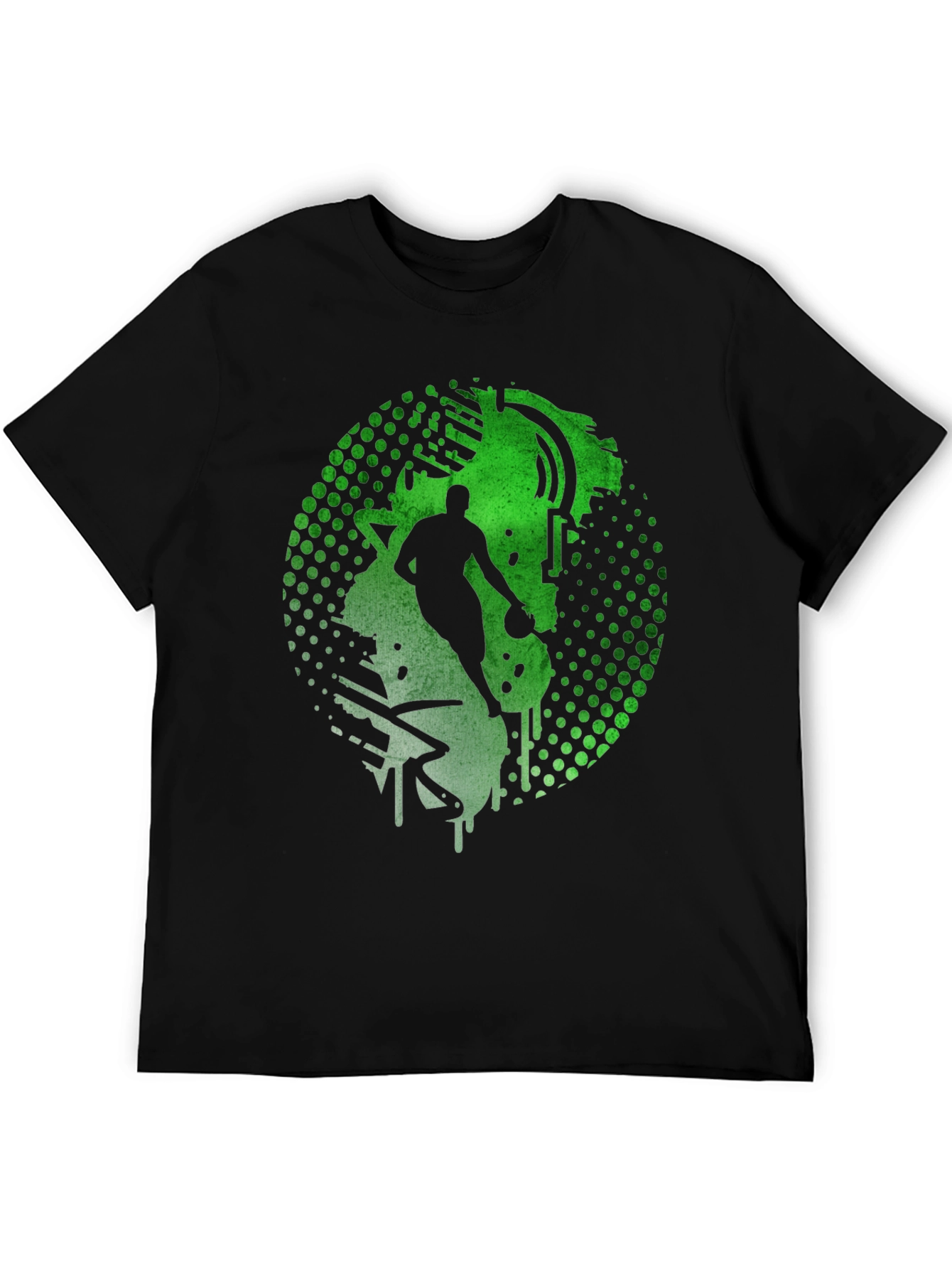 Basketball Graffiti Graphic Tee