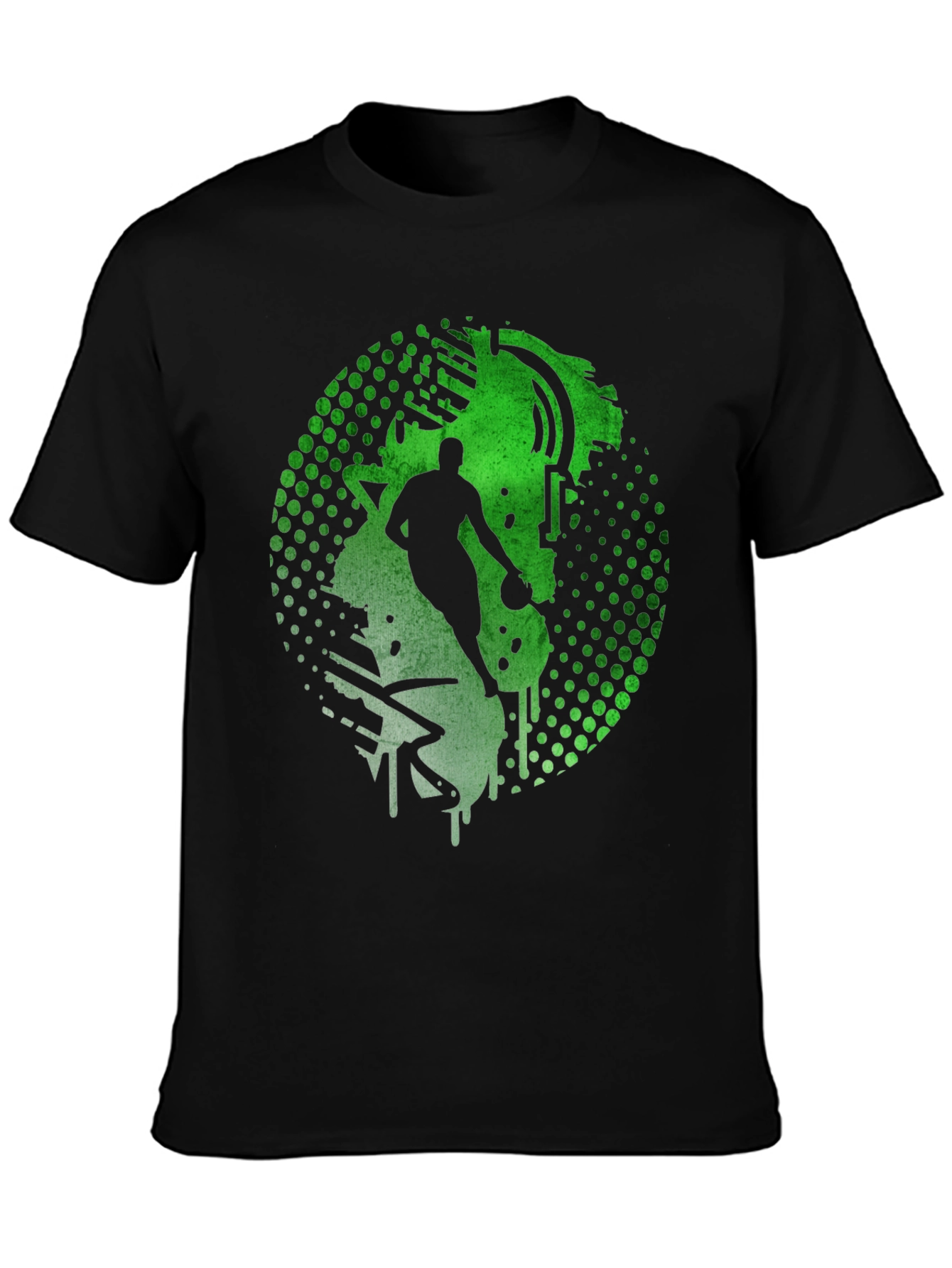 Basketball Graffiti Graphic Tee